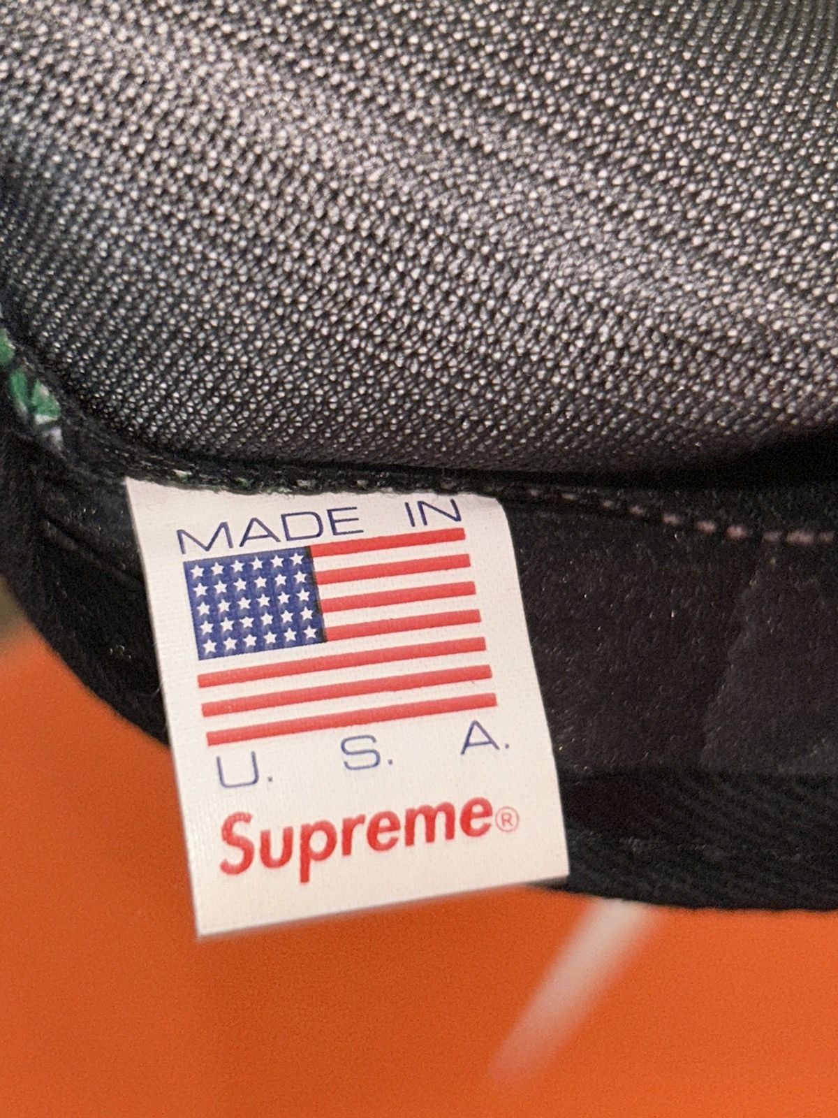 Supreme Supreme Football 5 Panel Camp Cap FW13 NEW Size ONE SIZE - 7 Thumbnail