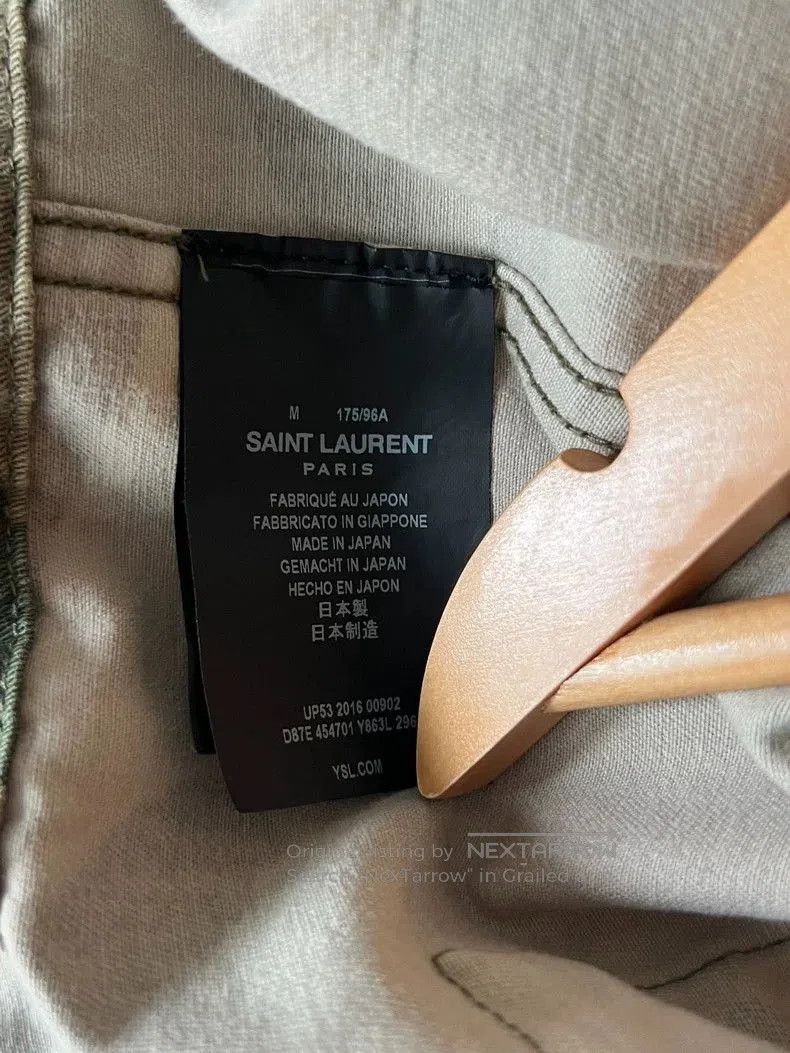 Saint Laurent Paris Yves Saint Laurent Camouflage Jacket. Size US L / EU 52-54 / 3 - 6 Thumbnail