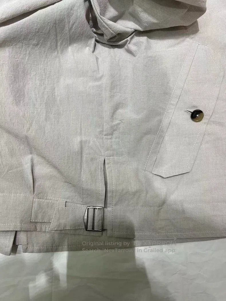 Hermes Hermes Men's simple windbreaker jacket - 100% pure cotton Size US M / EU 48-50 / 2 - 2 Thumbnail