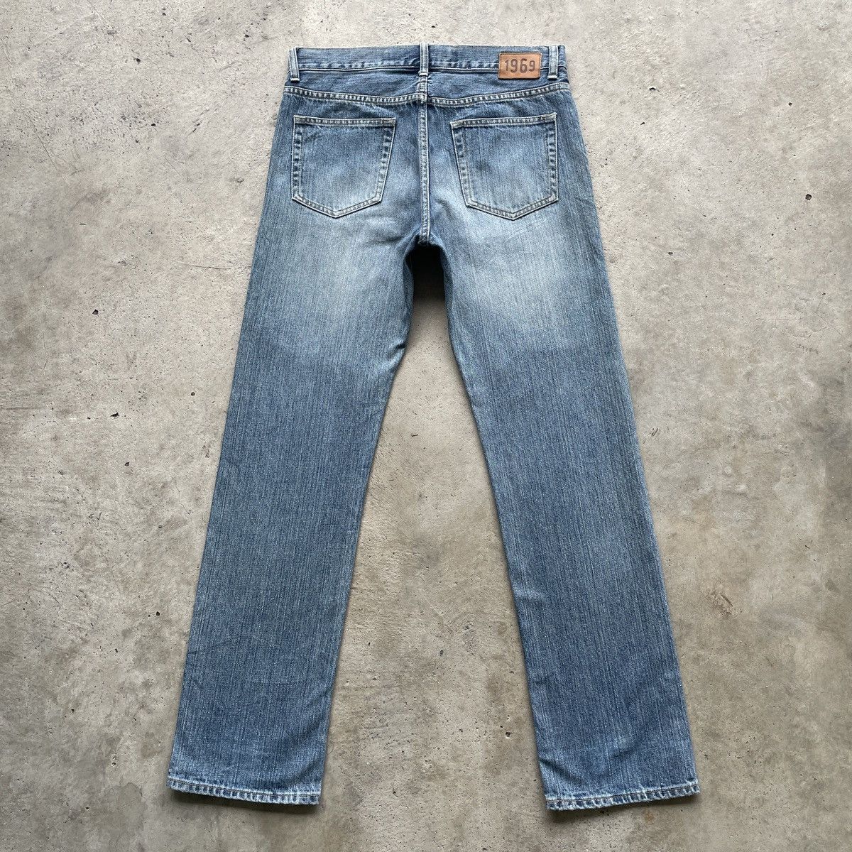 Gap × Jean × Vintage Vintage GAP Extra Slim Fit Distressed Jeans Pants Faded W32 Size US 32 / EU 48 - 12 Thumbnail