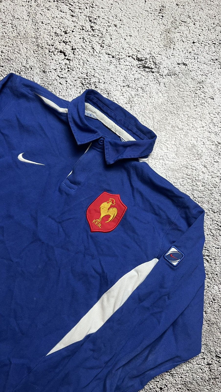 Nike × Vintage 2000-2001 France National rugby team nike jersey polo long Size US S / EU 44-46 / 1 - 1 Thumbnail