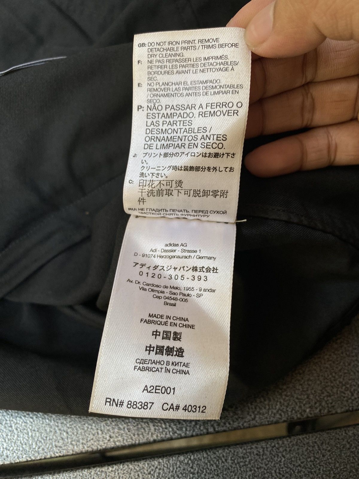 Yohji Yamamoto Y-3 Back Logo Jacket Size US S / EU 44-46 / 1 - 15 Thumbnail