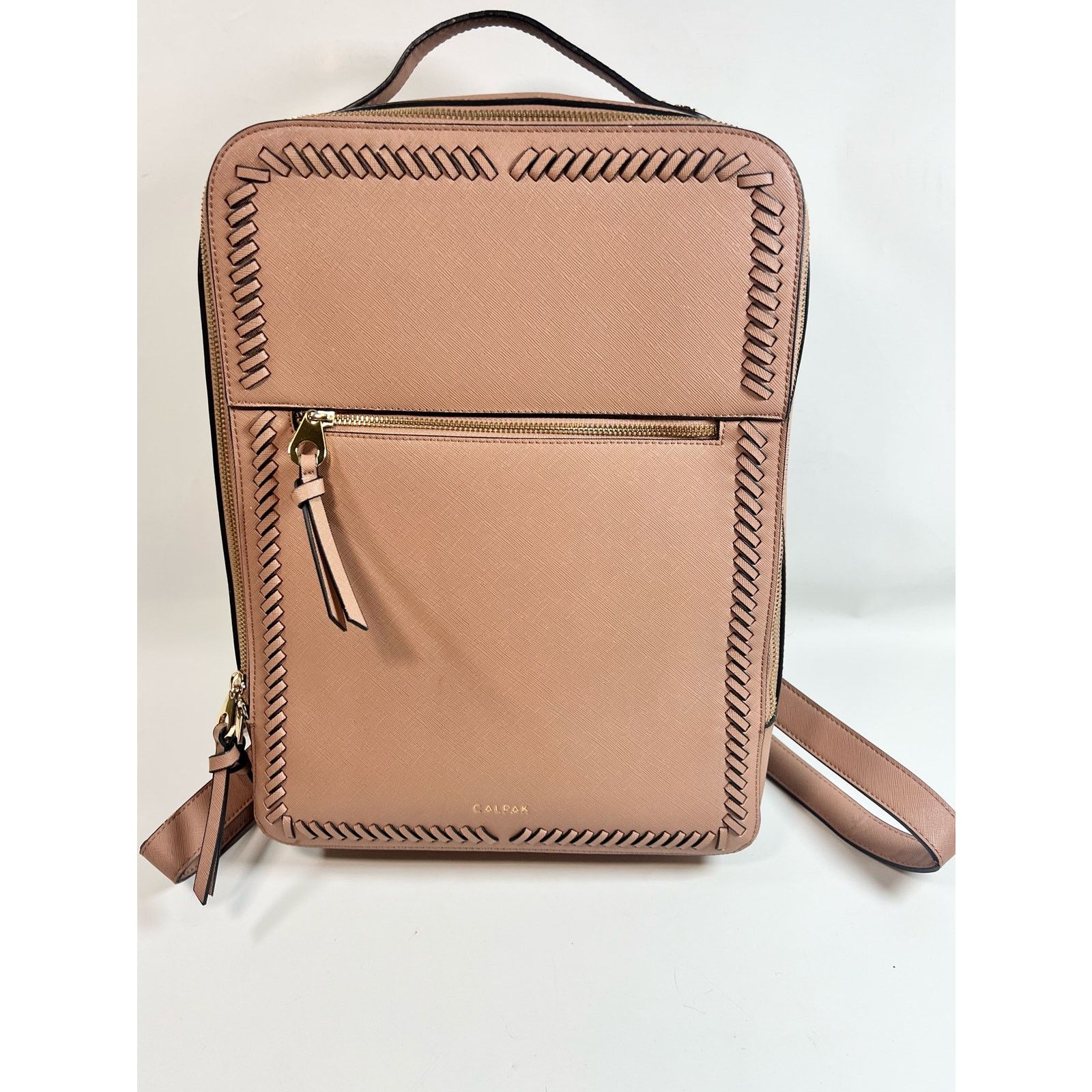 Designer Calpak Kaya 15 inch Laptop Backpack in Caramel $118 Size ONE SIZE - 5 Thumbnail