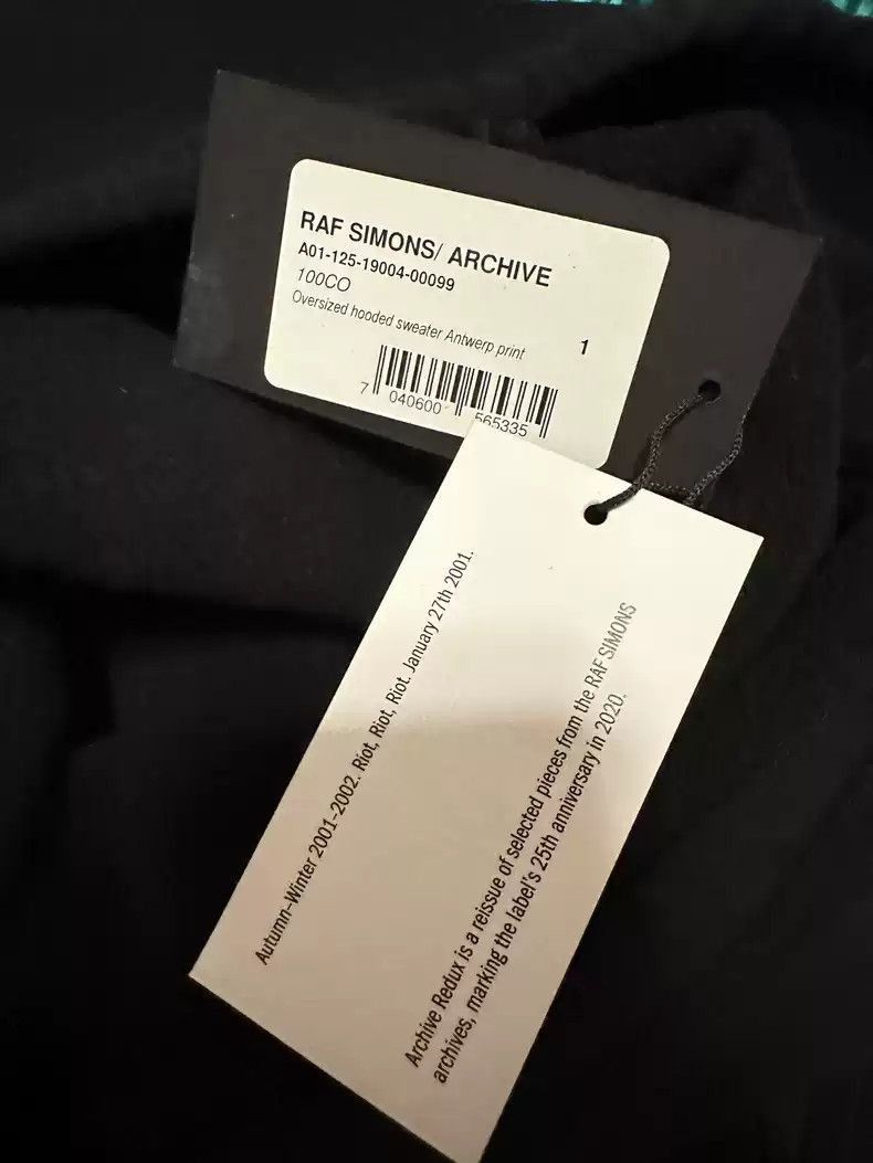 Raf Simons Raf Simons Antwerp hoodie-2505 Size US S / EU 44-46 / 1 - 5 Thumbnail