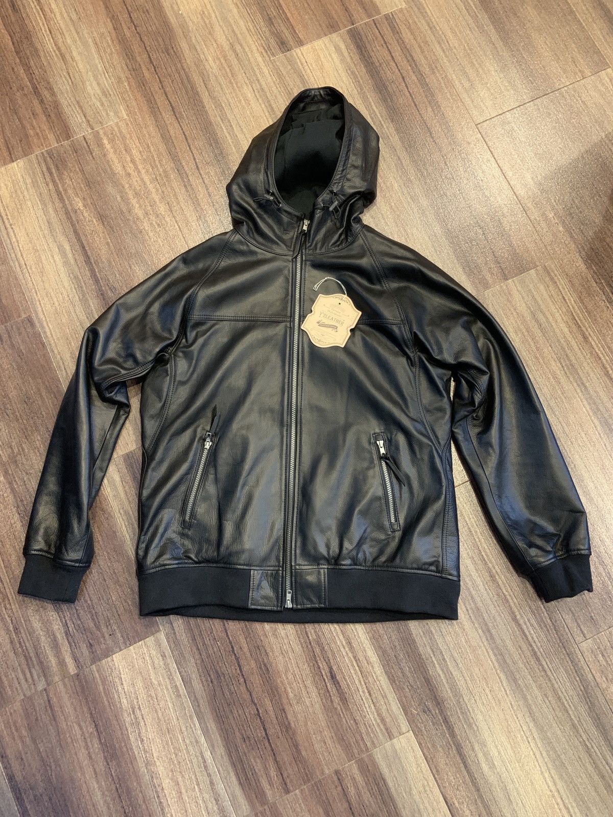 Y'2 Leather Y’2 Black Leather Jacket Size US M / EU 48-50 / 2 - 1 Thumbnail