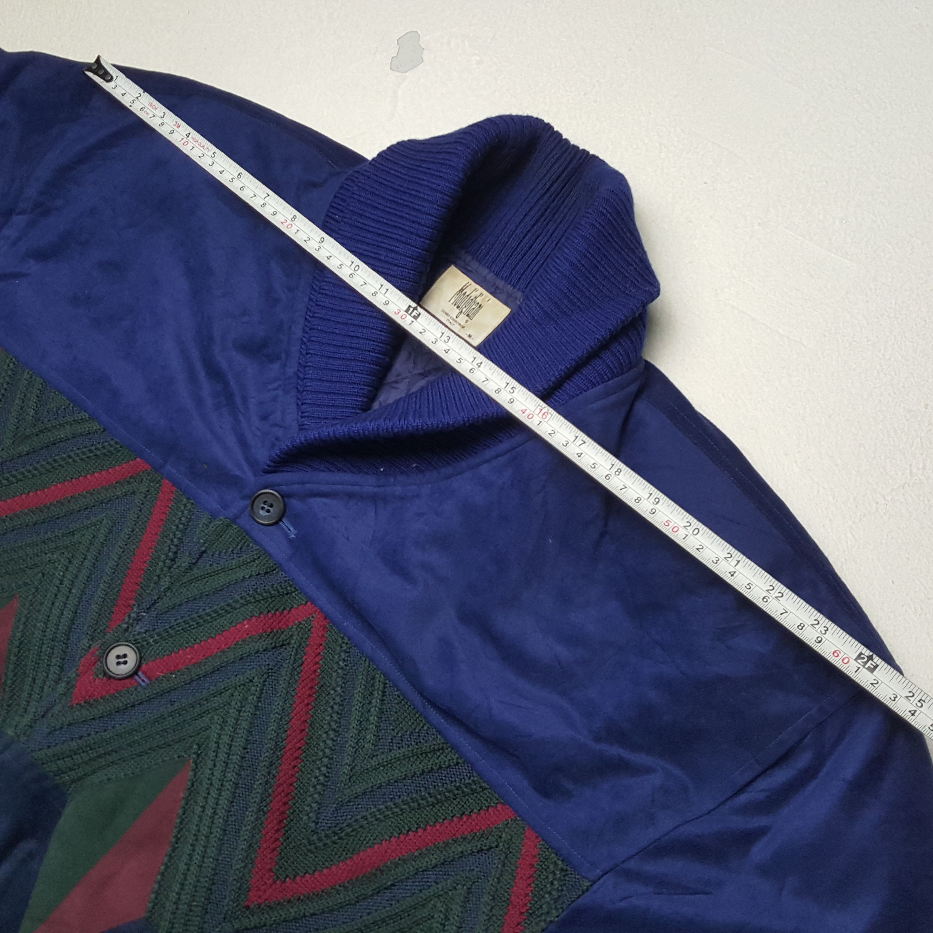 Vintage MODIGLIANI Italian Brand Fashion Coogi Style Jacket Size US XL / EU 56 / 4 - 5 Thumbnail
