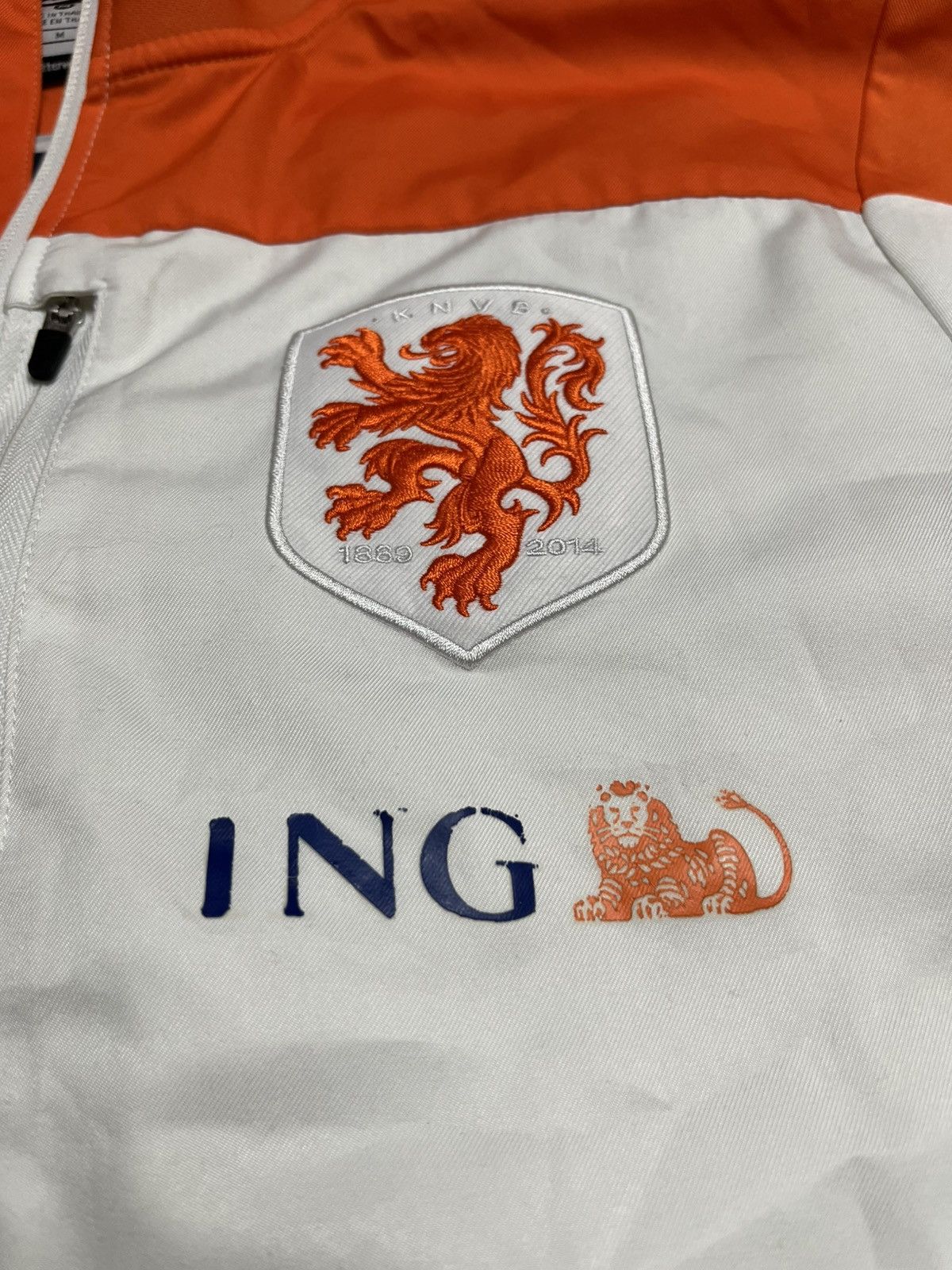 Nike Nike Netherlands National Team 2014 World Cup Jacket KNVB Size US M / EU 48-50 / 2 - 4 Thumbnail