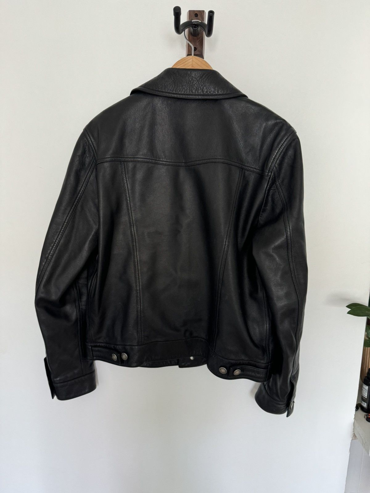Saint Laurent Paris Lamb Leather trucker Size US L / EU 52-54 / 3 - 6 Thumbnail