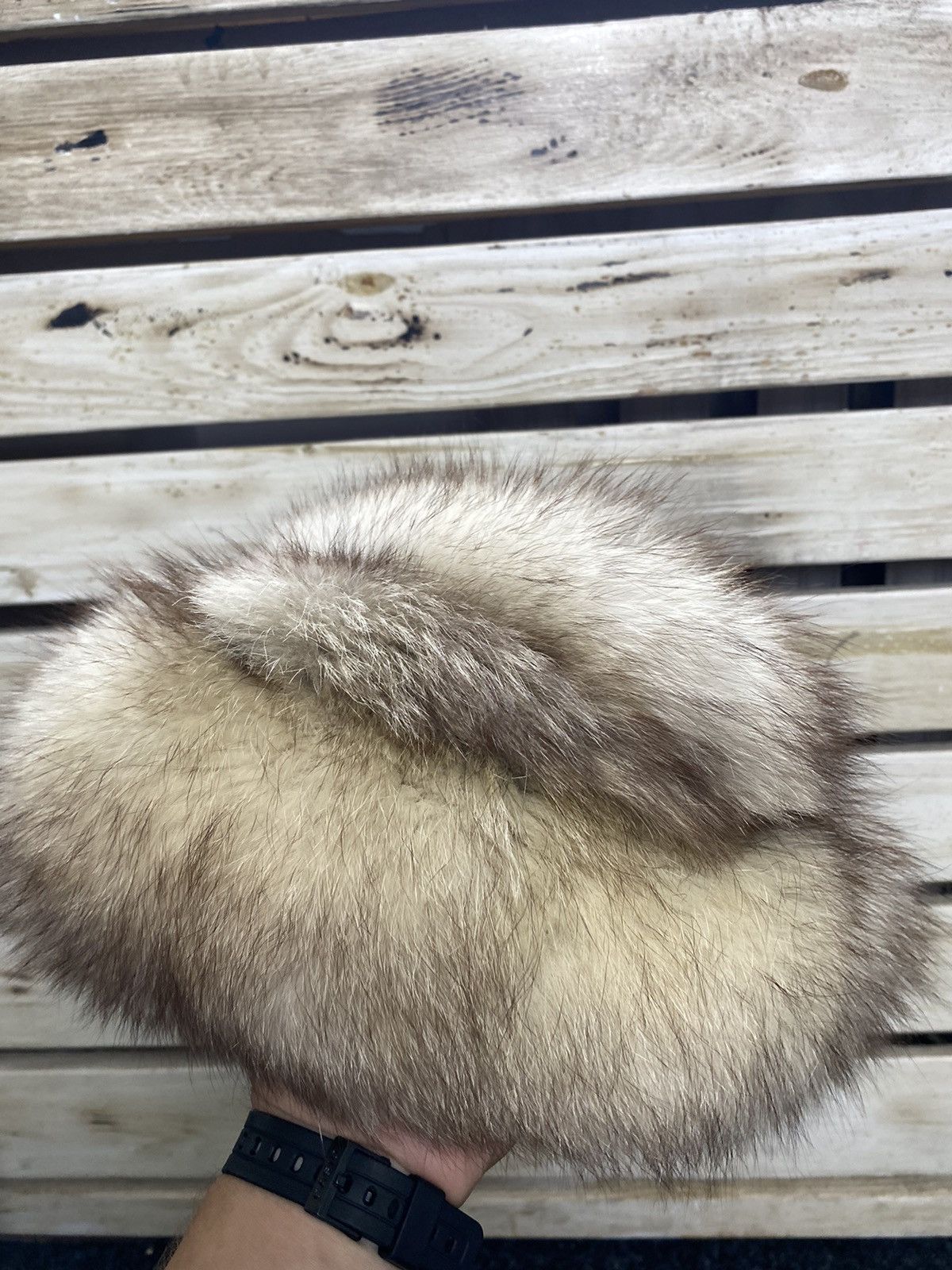 Hysteric Glamour × Japanese Brand Y2K American Vintage Fur Fuzzy Hat Ushanka Beauty Beast Size ONE SIZE - 3 Thumbnail