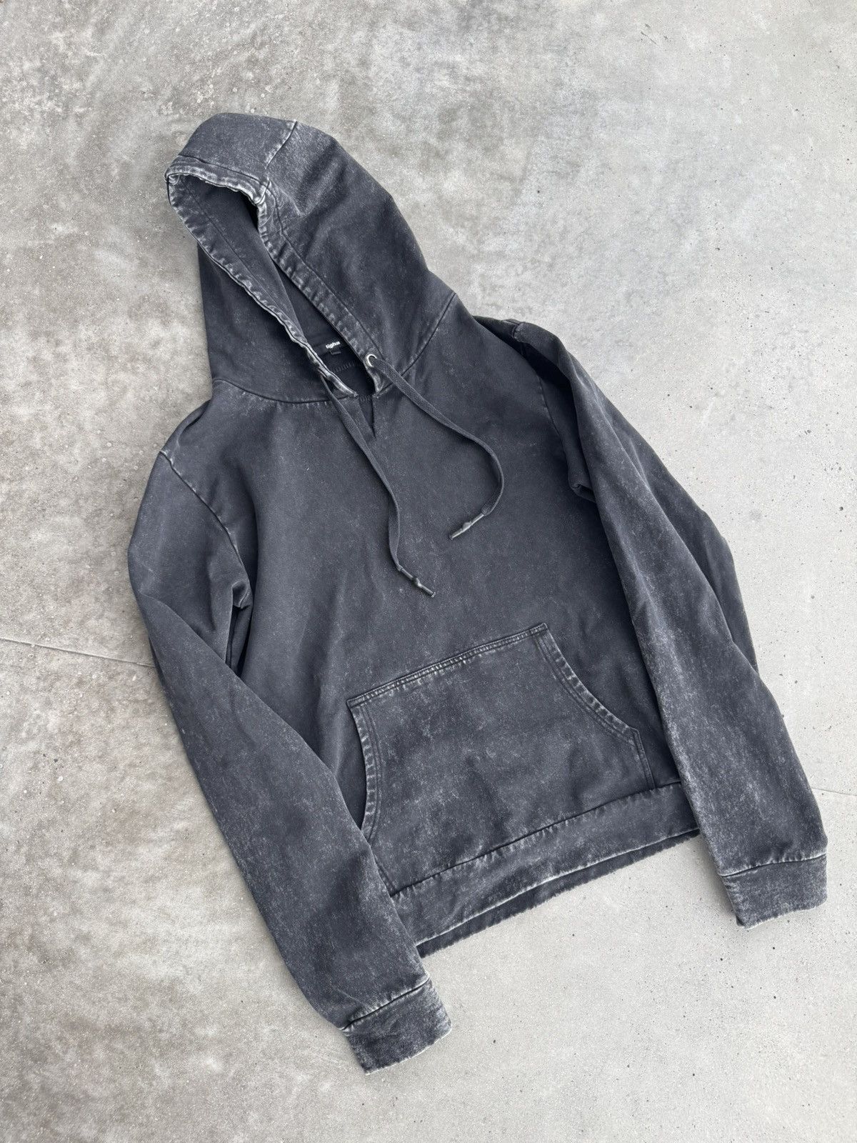 Tigha Washed black luxury designer hoodie hype streetwear