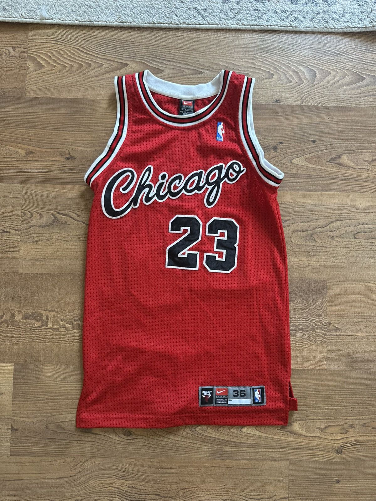 03-04 NIKE MICHAEL JORDAN AUTHENTIC CHICAGO BULLS JERSEY