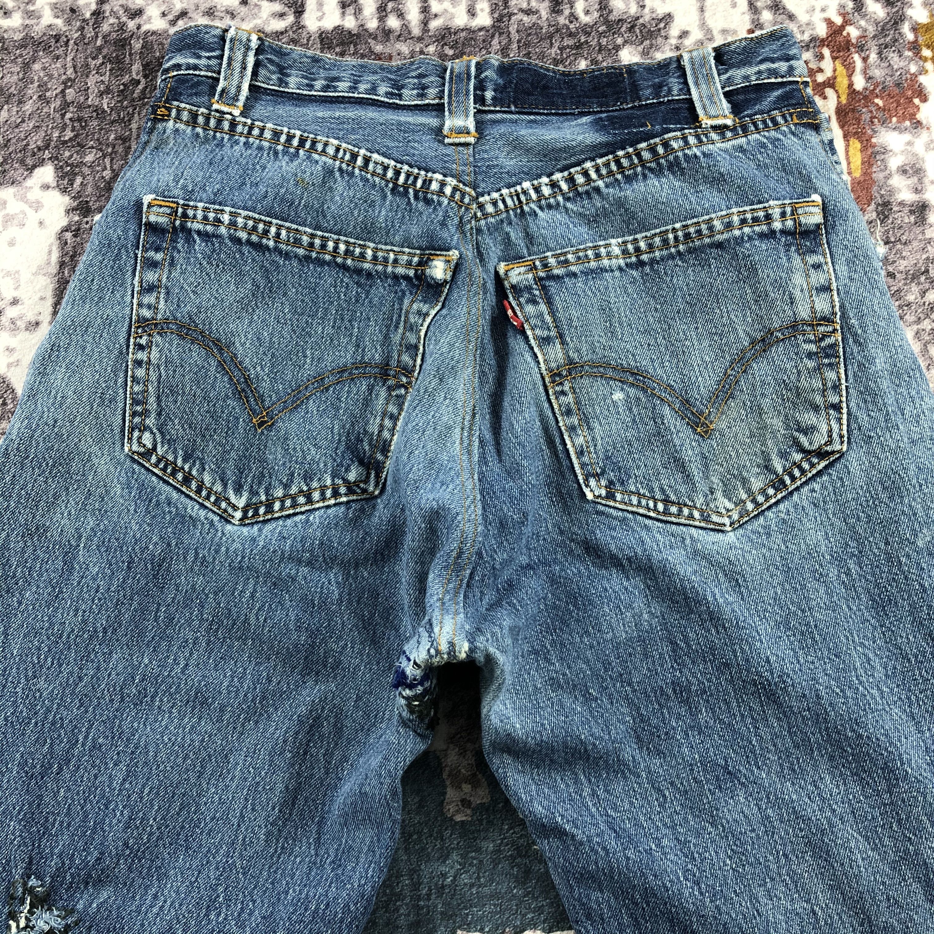 Levi's Vintage 90s Blue Wash Levis 501 Jeans-JM2183 Size US 30 / EU 46 - 7 Thumbnail