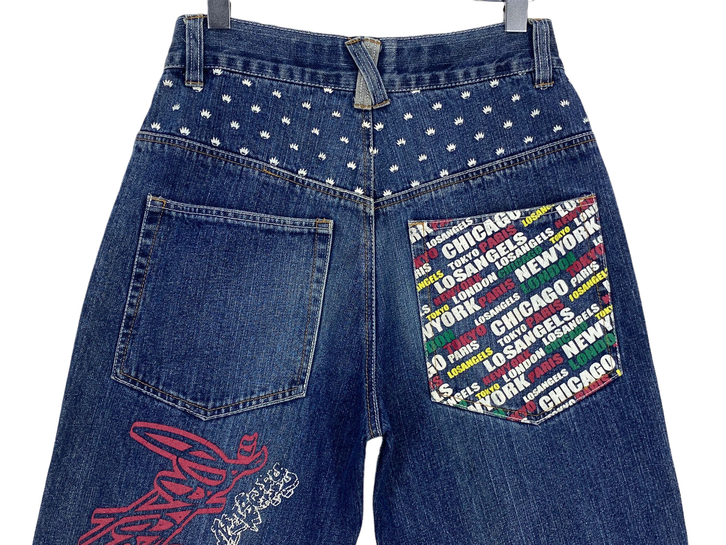 Japanese Brand Antful Jeans Capital City Print Jeans Size US 28 / EU 44 - 7 Thumbnail