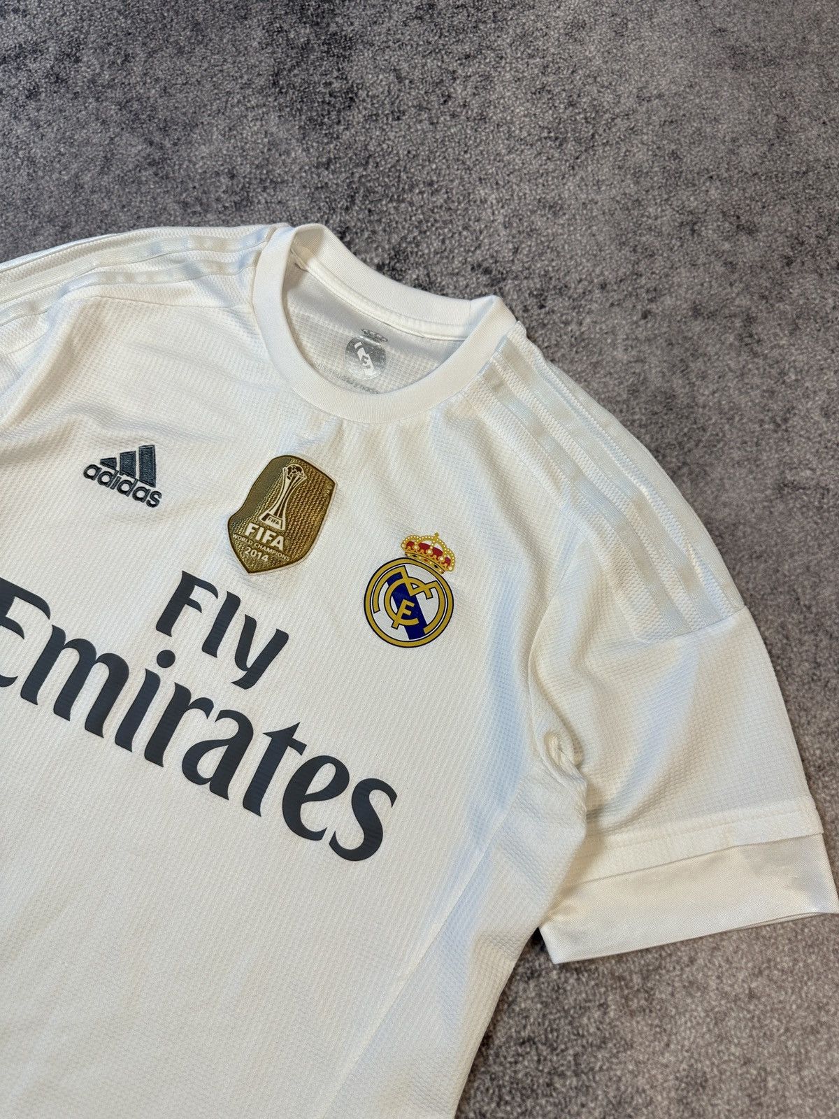 Adidas Vintage Adidas Real Madrid Soccer Jersey Blokecore Style USA Size US S / EU 44-46 / 1 - 3 Thumbnail