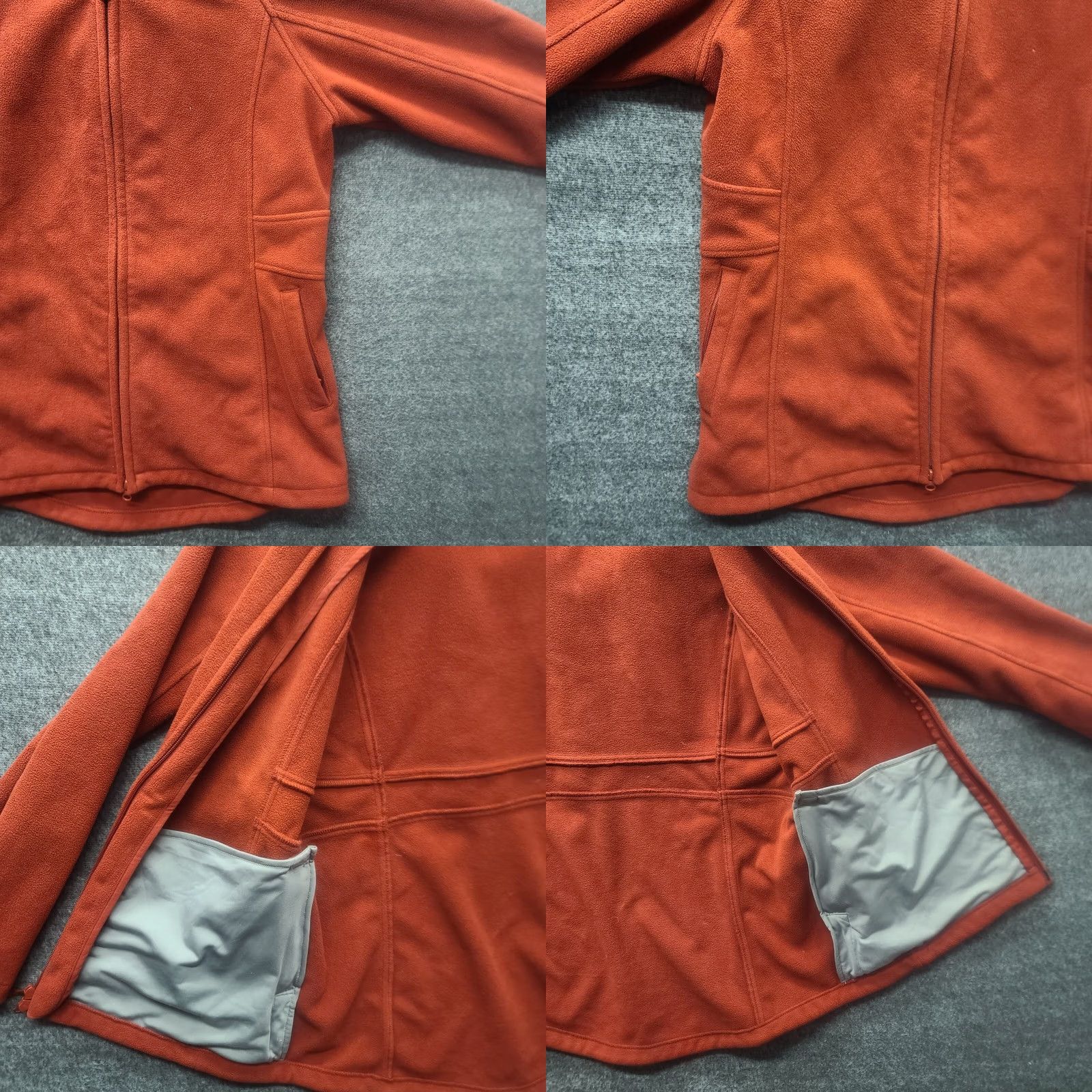 Vintage Duluth Womens Coat XS Shoreline Windproof Fleece Jacket Zip Red Durable Regular Coat, Wool? Size XS / US 0-2 / IT 36-38 - 8 Thumbnail