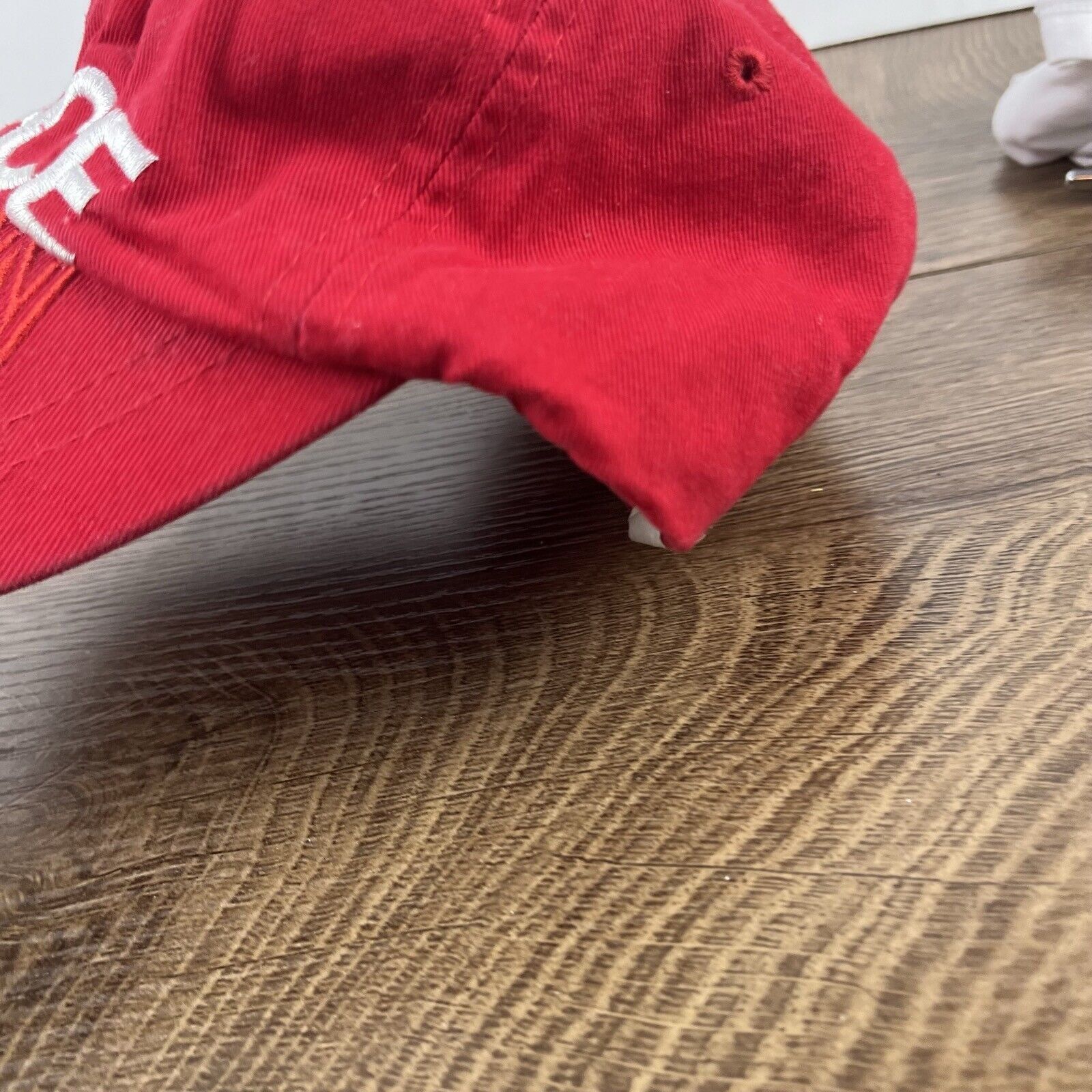 Other Peace Illusion Hat Red Adjustable Hat Red Adult Size Hat Size ONE SIZE - 8 Thumbnail