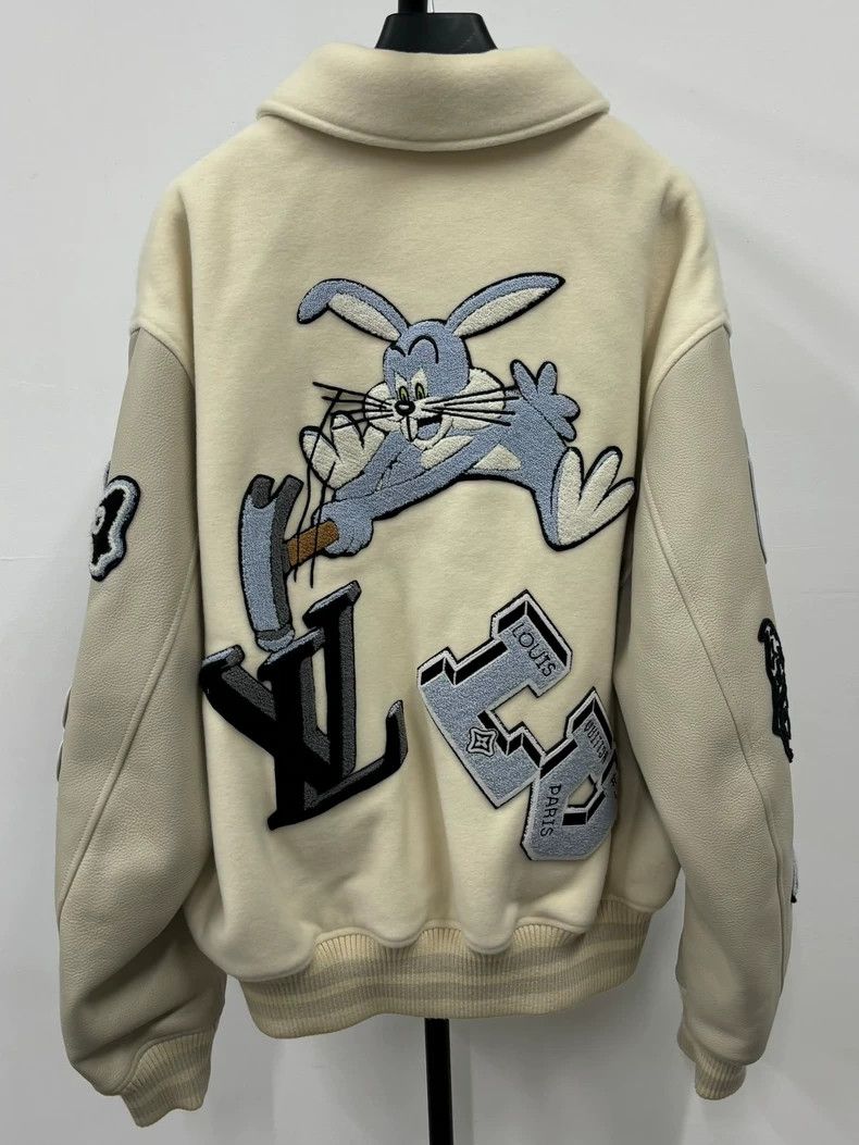Louis Vuitton LOUIS VUITTON Bugs Bunny Baseball jacket 2504-Nextarrow Size US L / EU 52-54 / 3 - 2 Thumbnail