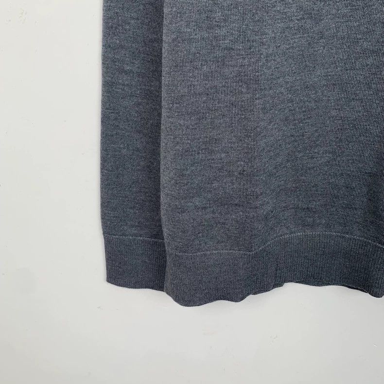 Gucci Gucci Gray logo letter wool long-sleeved sweater 2501-Nexta Size US L / EU 52-54 / 3 - 2 Thumbnail