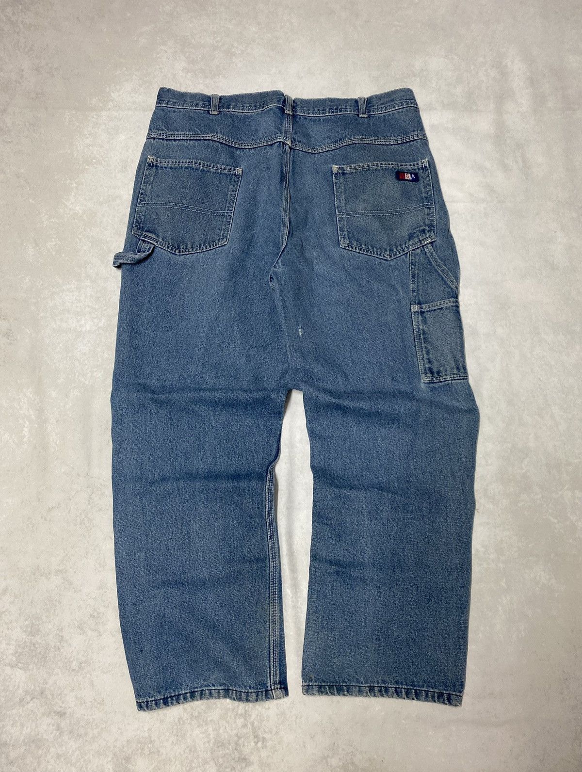 Vintage Crazy USA Works Vintage Y2K Workwear Skater Jeans (35x27) Size US 35 - 2 Thumbnail