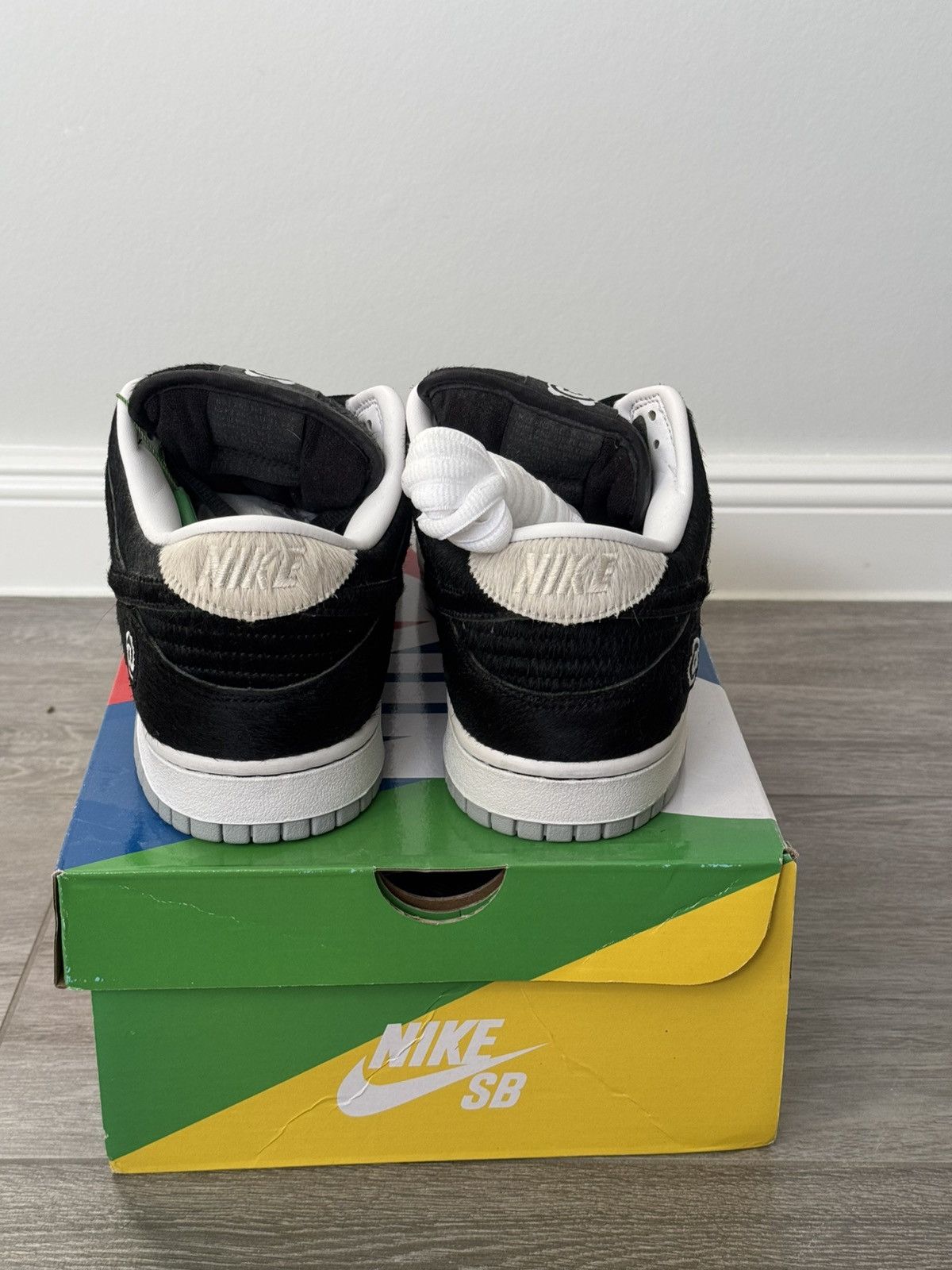 Nike Nike SB Dunk Low Medicom Toy BE@ARBRICK Size US 11.5 / EU 44-45 - 3 Thumbnail