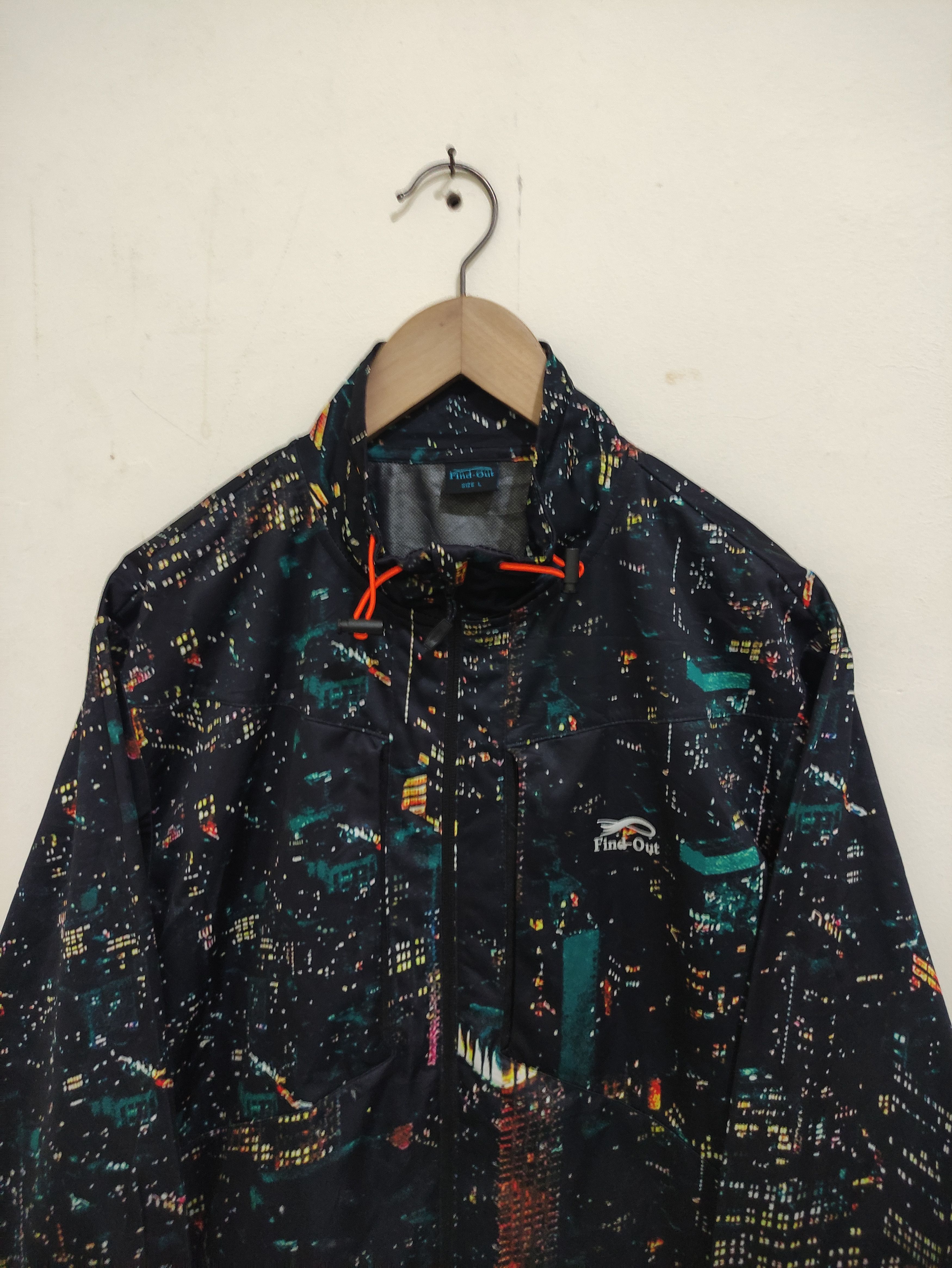 Japanese Brand Find out building camo print jacket Size US L / EU 52-54 / 3 - 3 Thumbnail