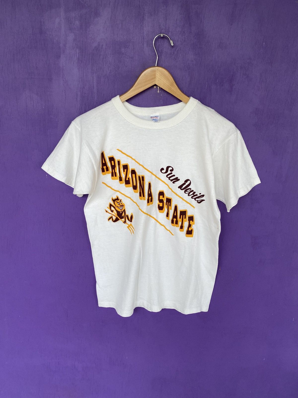 Champion Vintage 80s Champion Arizona state sun devils t-shirt Size US M / EU 48-50 / 2 - 1 Thumbnail