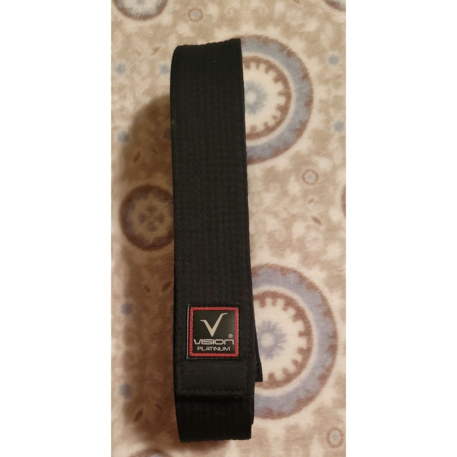 The Unbranded Brand VISION PLATINUM Master Black Belt 2" Wide Size 3 Karate Size ONE SIZE - 3 Thumbnail
