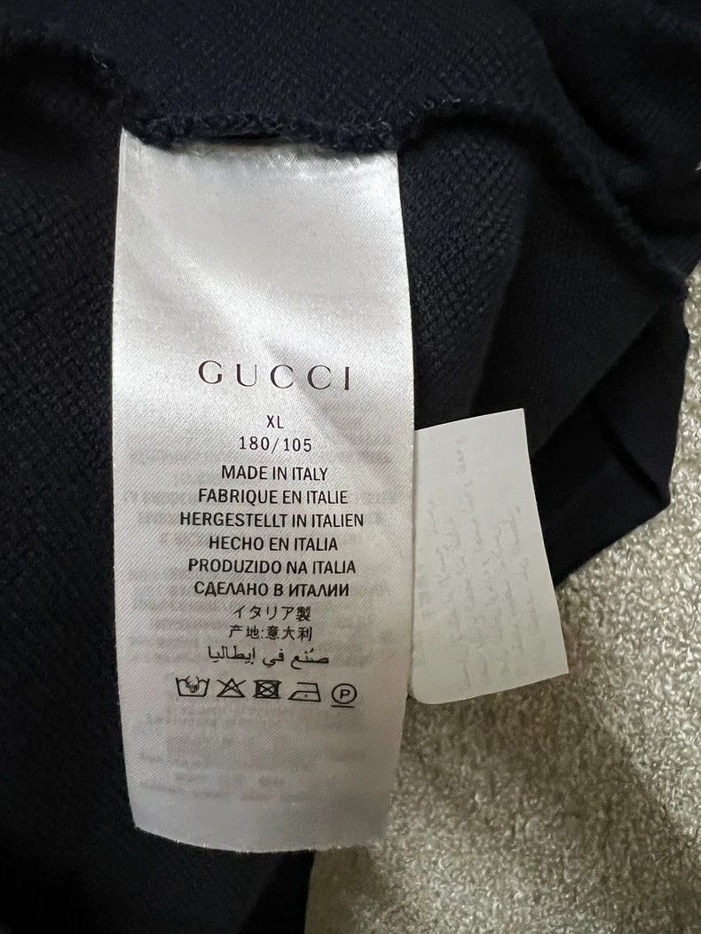 Gucci Gucci Men's short-sleeved T-shirt polo shirt 2503-Nextarrow Size US XL / EU 56 / 4 - 6 Thumbnail
