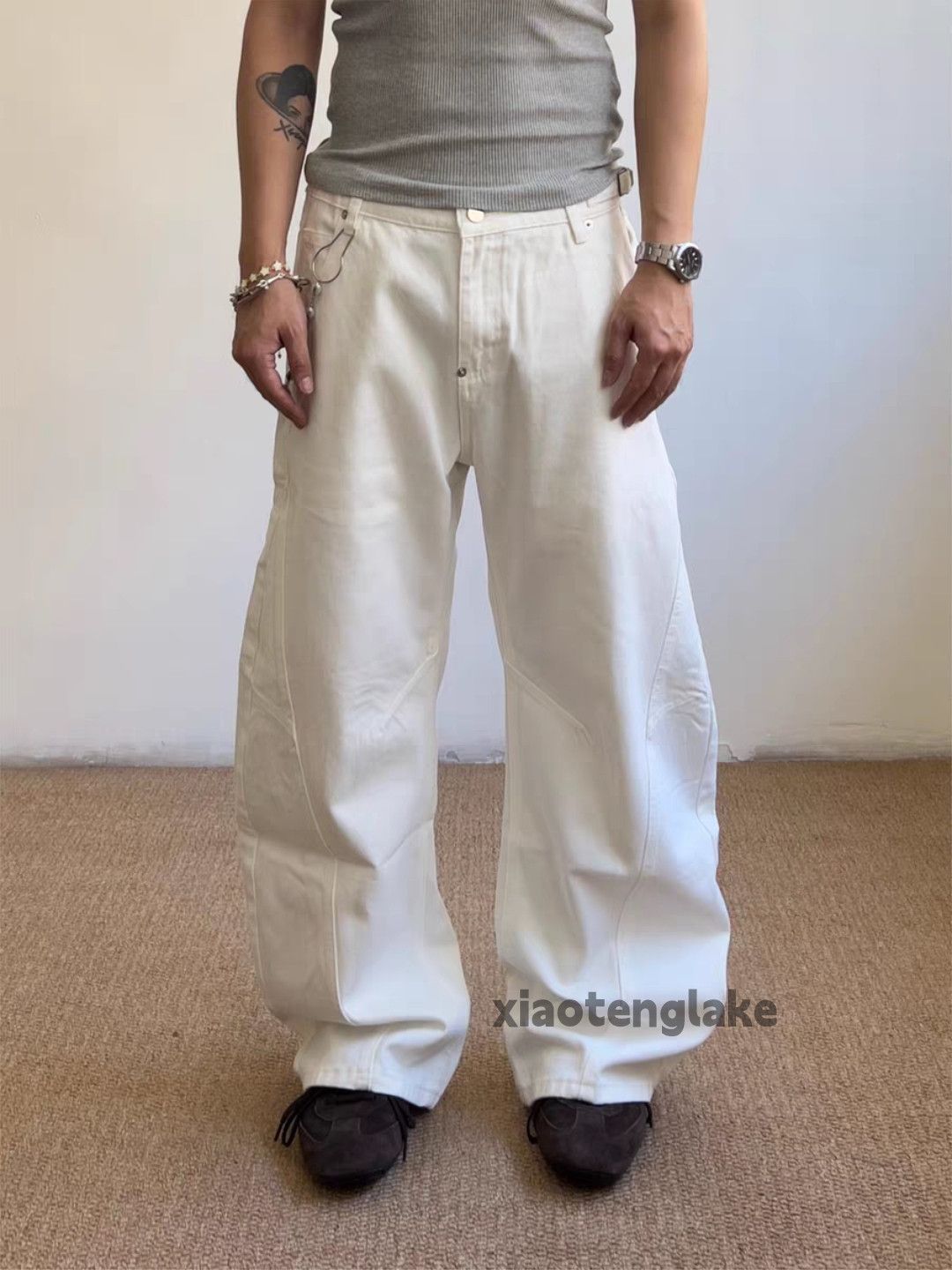 Vintage xz vintage wide Leg loose hiphop y2k flared pants Size US 32 / EU 48 - 7 Thumbnail