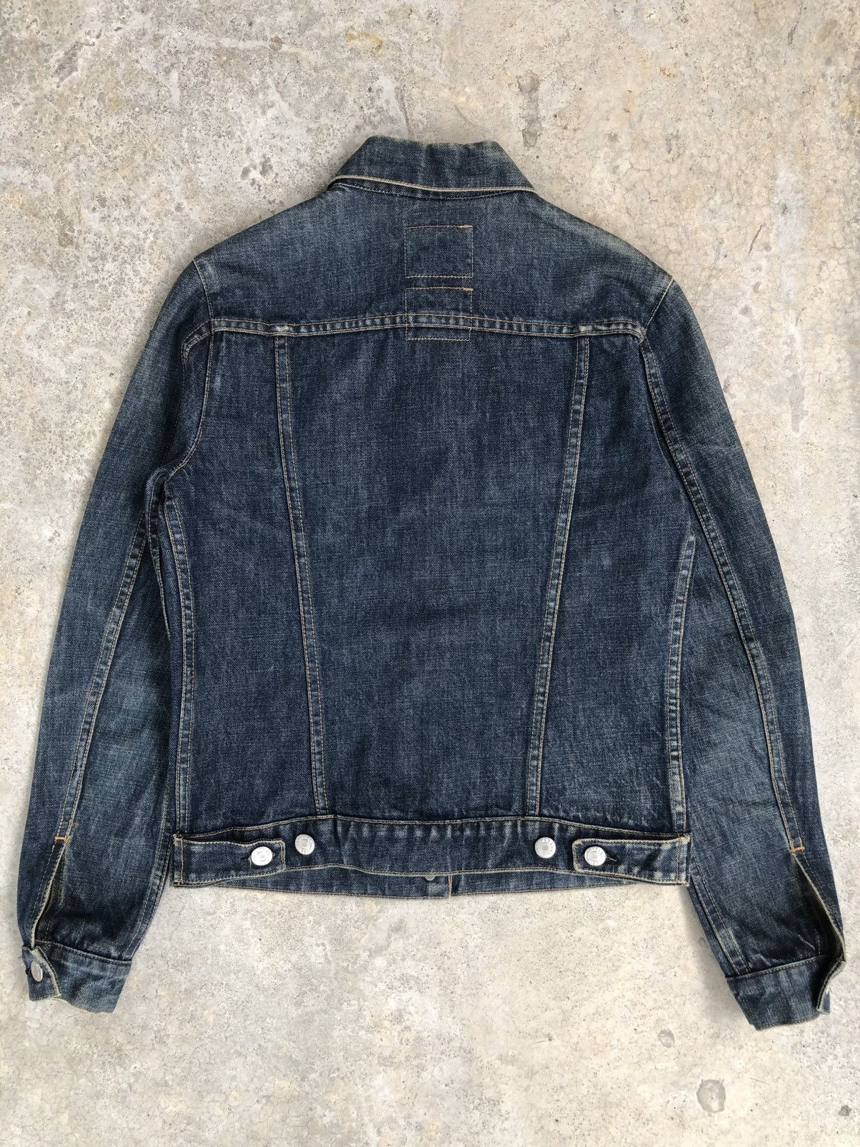 Helmut Lang Helmut Lang Denim Jacket Classic Denim Distressed Size US S / EU 44-46 / 1 - 2 Thumbnail