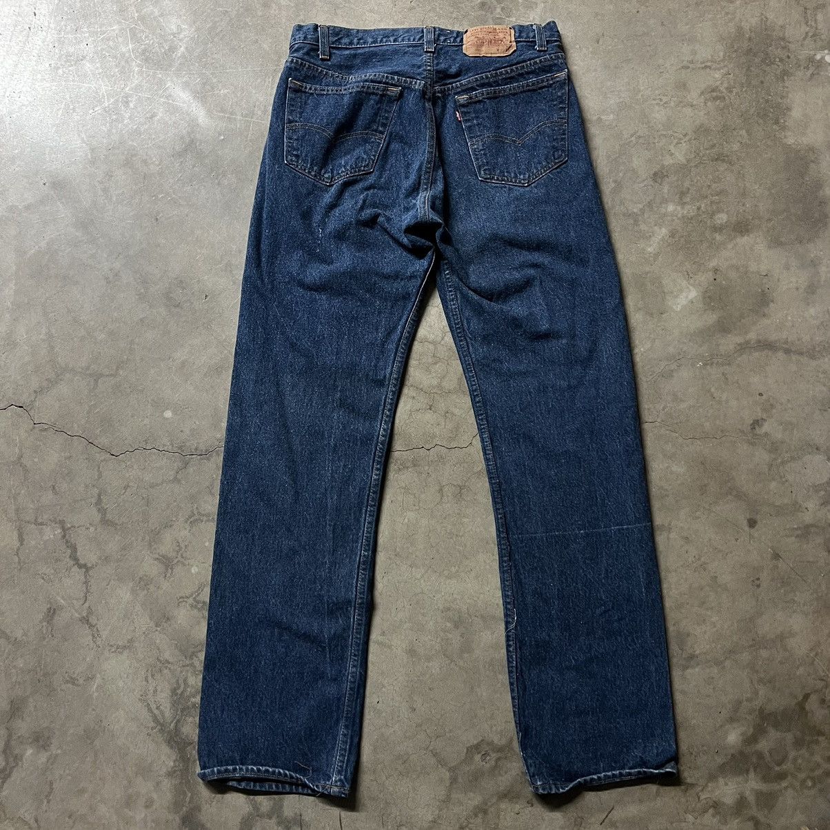 image of Levis x Made In USA Vintage 90’S Levi’S 501 Straight-Leg Denim Jeans in Blue, Men's (Size 32)