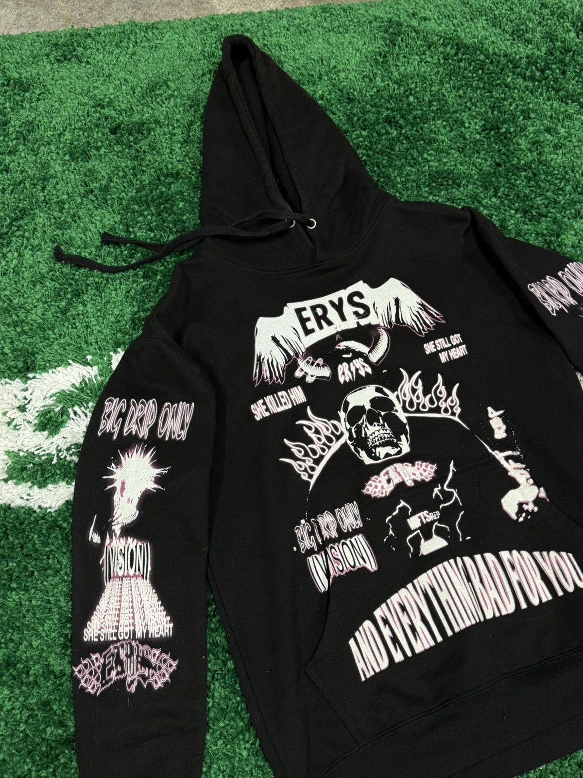 Msftsrep MSFTSrep Everything Bad Syre Erys Jaden Smith Vision Hoodie Size US M / EU 48-50 / 2 - 2 Thumbnail