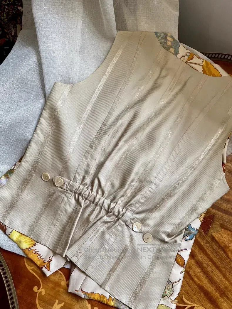 Hermes Hermes Silk vest Size S / US 4 / IT 40 - 2 Thumbnail