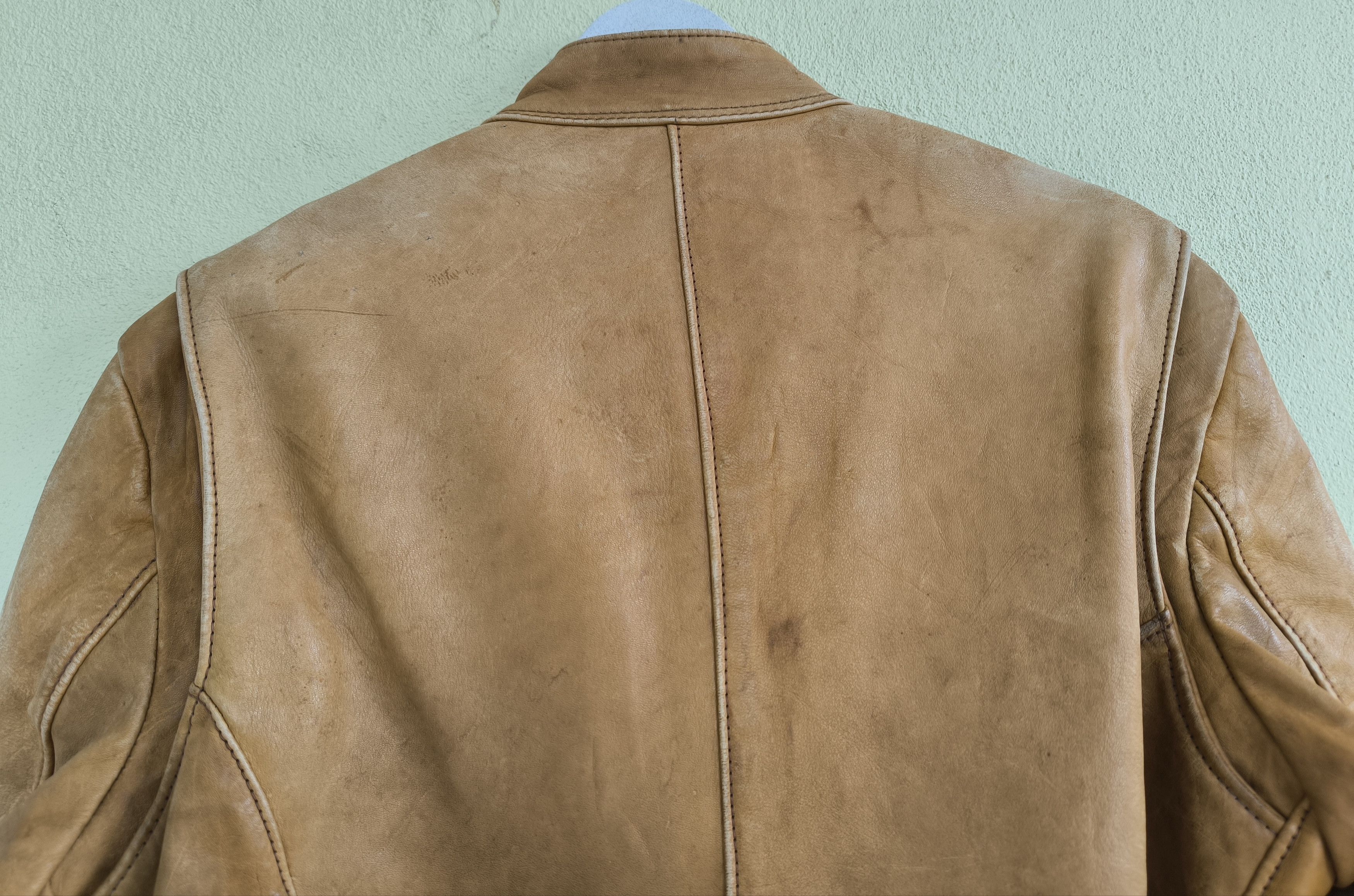 Vanson Leathers Vtg 80's VANSON ASSOCIATES BOSTON biker leather jacket Size US M / EU 48-50 / 2 - 10 Thumbnail