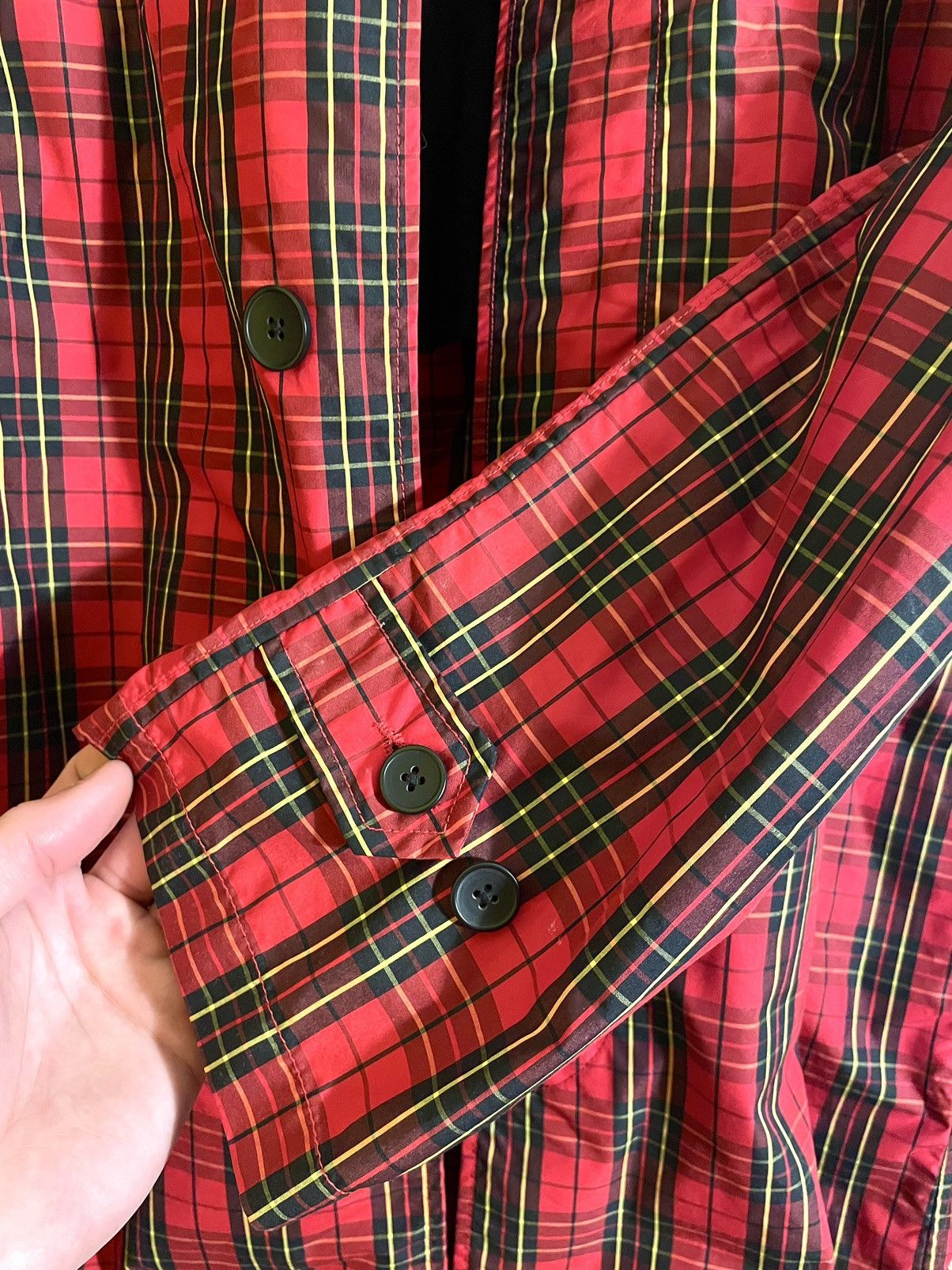 Supreme Supreme Red Raincoat Trench Size US XL / EU 56 / 4 - 7 Thumbnail