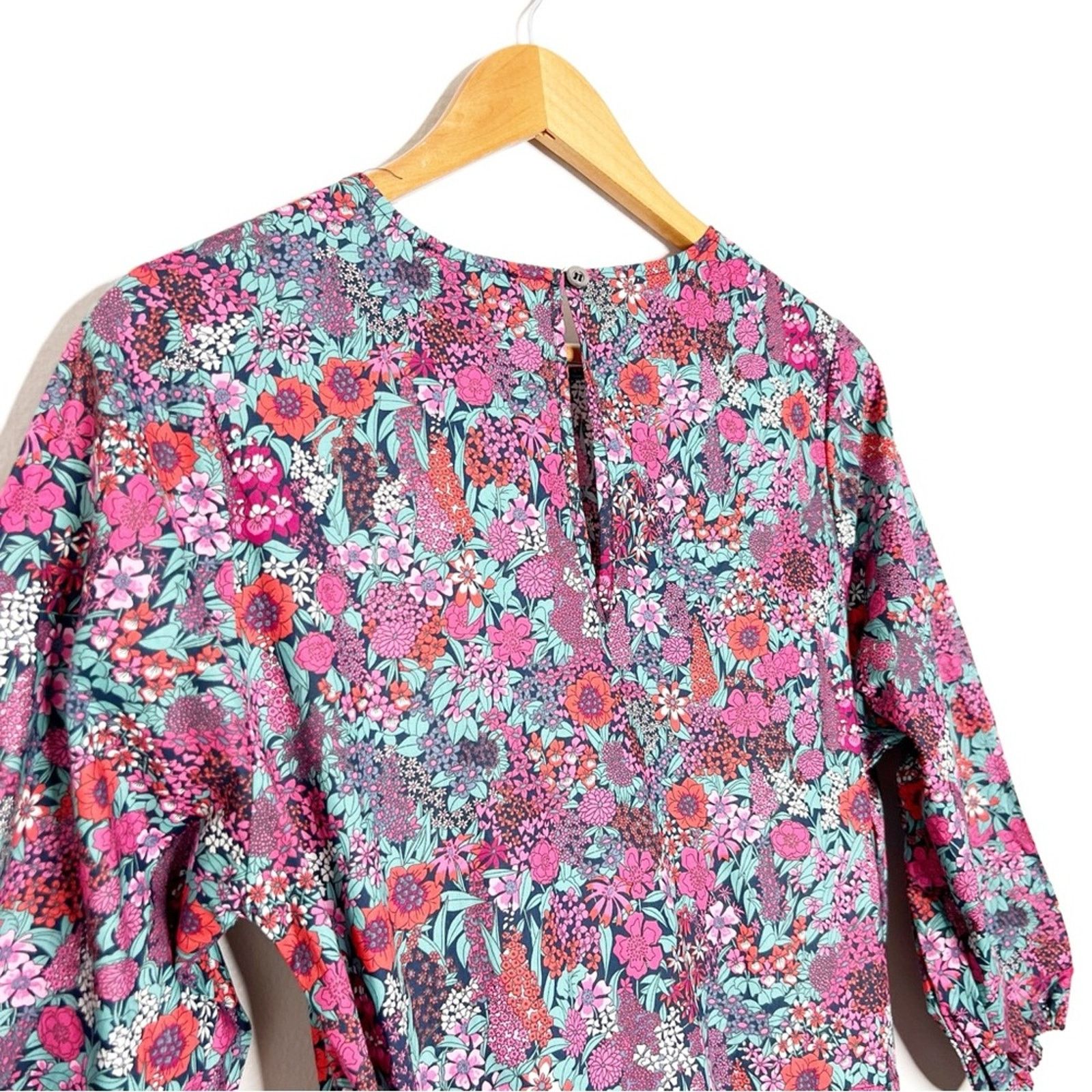 Other Evereve Women’s Floral Belted Mini Full Skirt Chic Dress Size S / US 4 / IT 40 - 10 Thumbnail