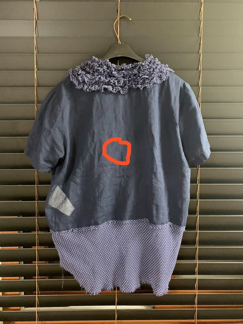 Comme des Garcons Comme des Garcons Perspective polka-dot laminated doll col Size M / US 6-8 / IT 42-44 - 4 Thumbnail