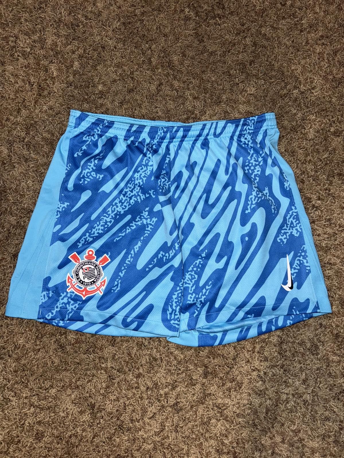 Nike Nike Men’s Corinthians FC Soccer Shorts Sample Size US 32 / EU 48 - 1 Thumbnail