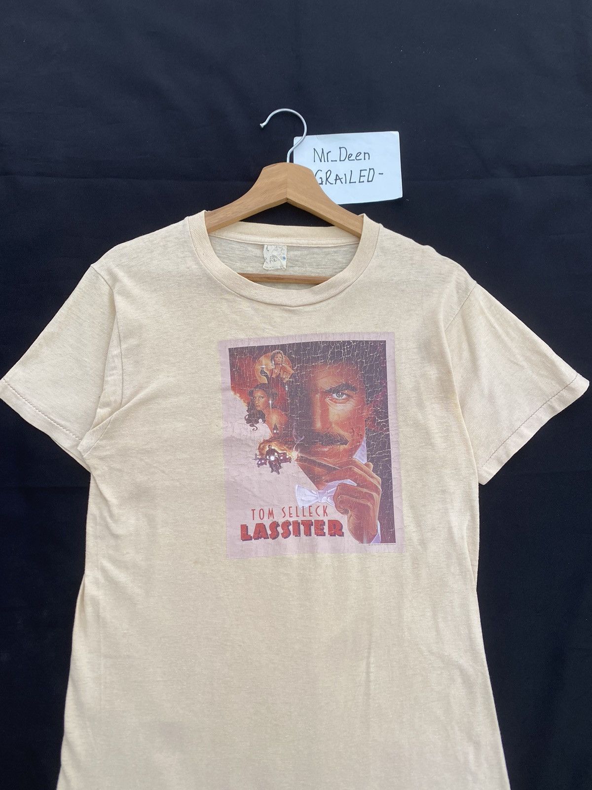 Vintage Vtg 80s Tom Selleck Lassiter “The Magnificent Thief “ Tee Size US S / EU 44-46 / 1 - 1 Thumbnail