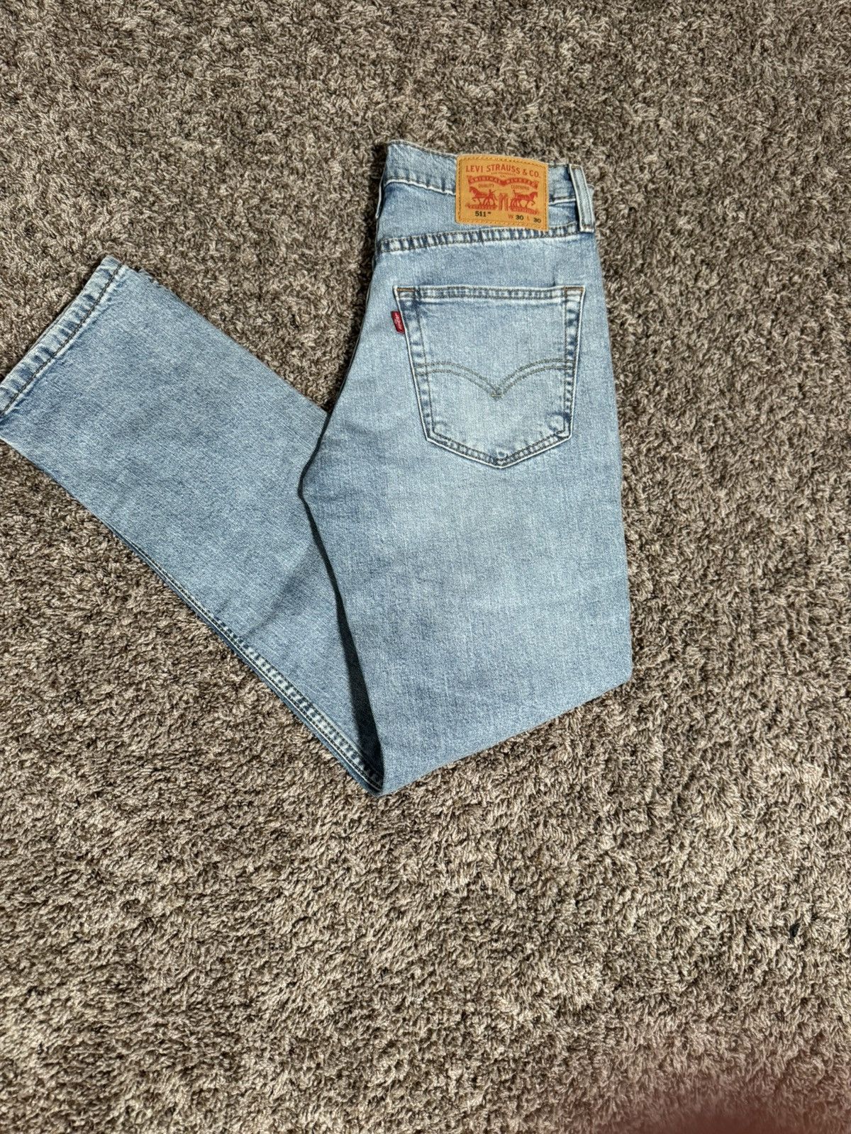Levi's Levis blue jeans Size US 30 / EU 46 - 4 Thumbnail