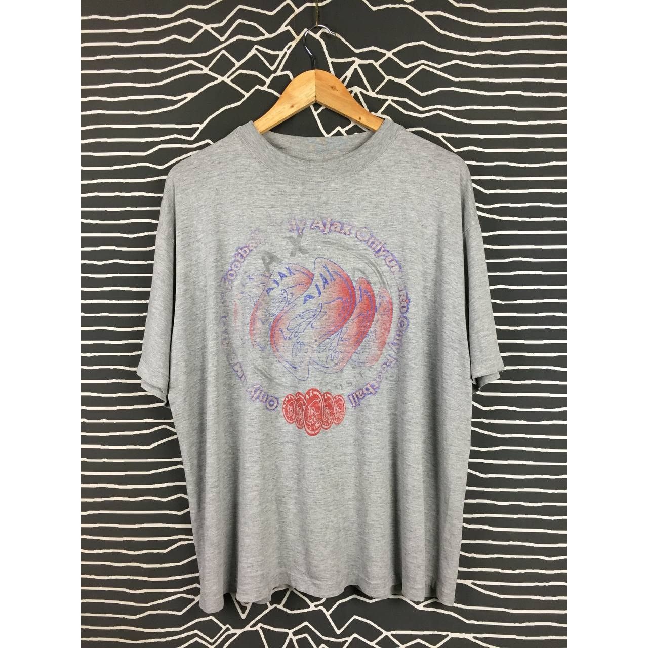 Umbro Vtg Umbro AFC Ajax Only Umbro Only Ajax Only Football Tee Size US L / EU 52-54 / 3 - 1 Thumbnail