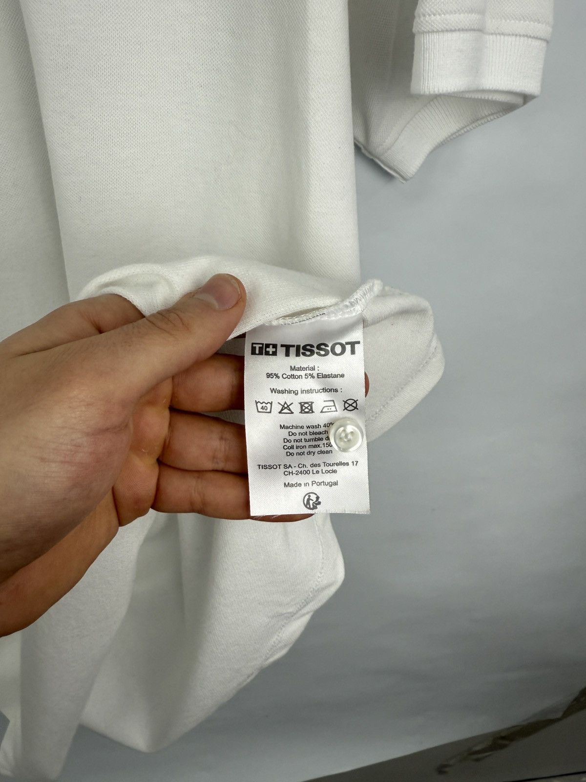 Tissot 🇨🇭Y2K Tissot Swiss Watches Since 1853 Polo T-Shirt Rare Retro Size US XXL / EU 58 / 5 - 7 Thumbnail