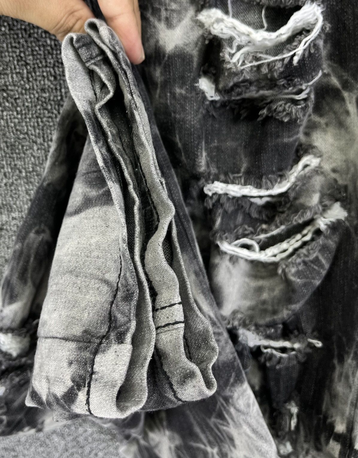If Six Was Nine Vintage Work Japanese Rare Tie Dye Punk Pants Size 31" - 11 Thumbnail