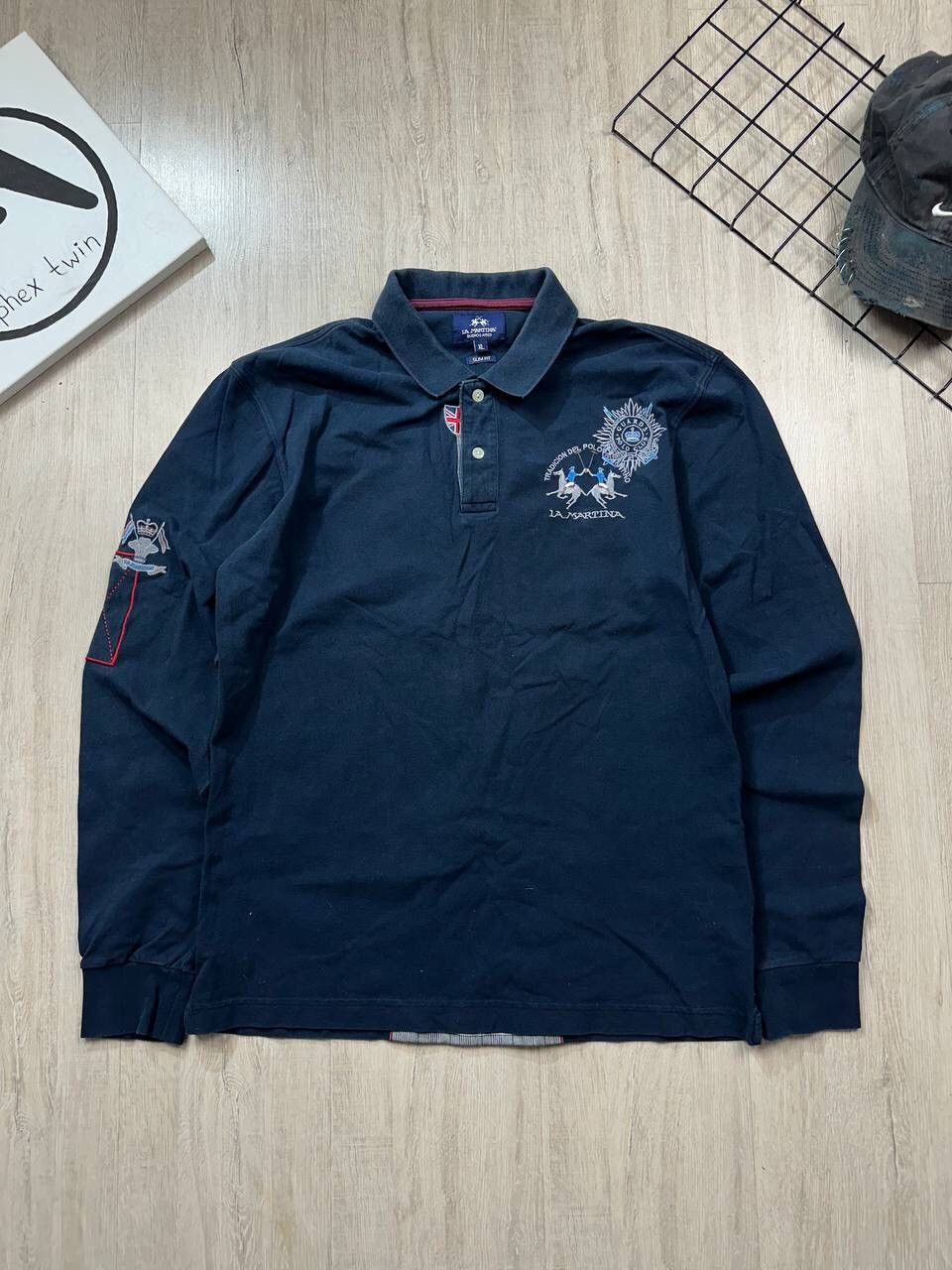 La Martina × Vintage Vintage La Martina Rugby Y2K Polo Size US XL / EU 56 / 4 - 1 Thumbnail