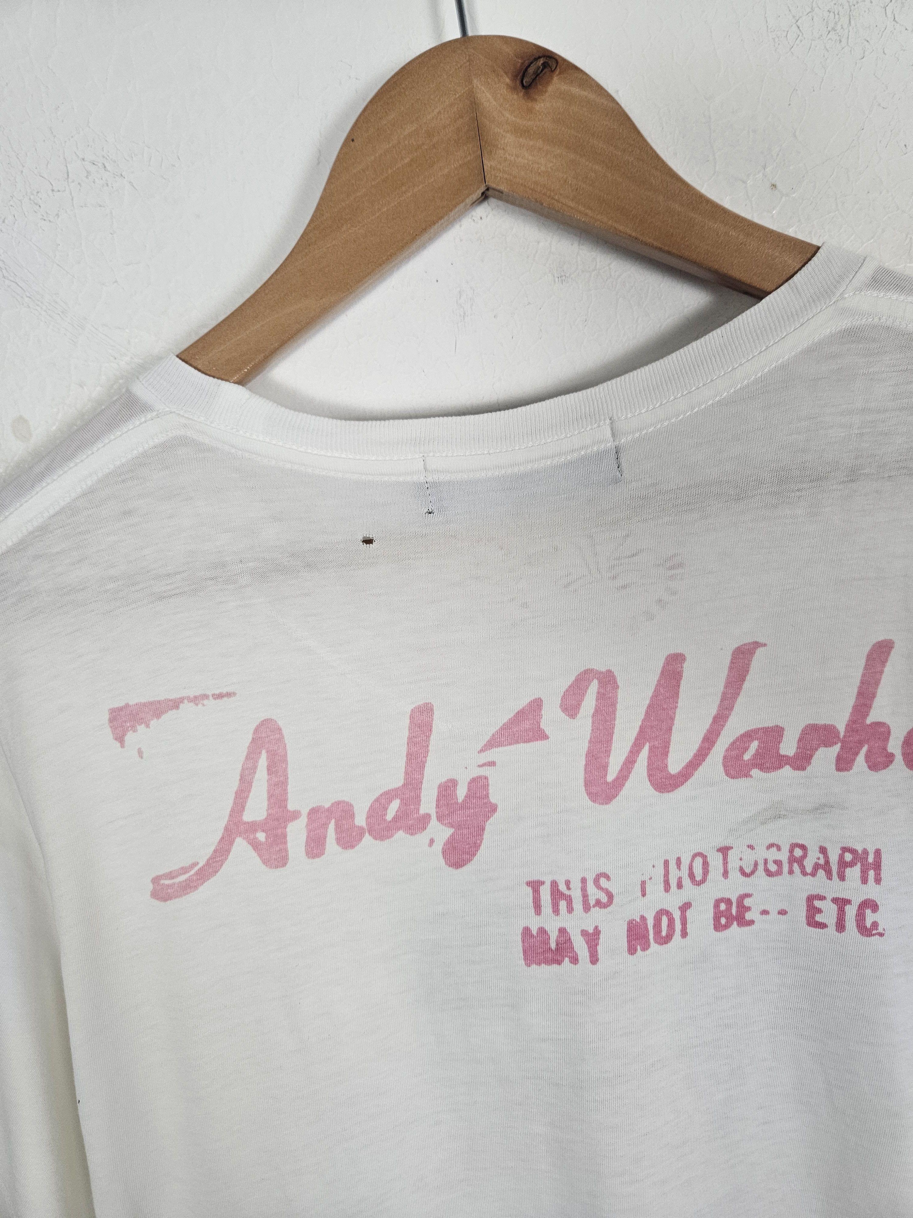 Andy Warhol × Hysteric Glamour Hysteric Glamour Andy Warhol photo tee shirt Size US M / EU 48-50 / 2 - 5 Thumbnail