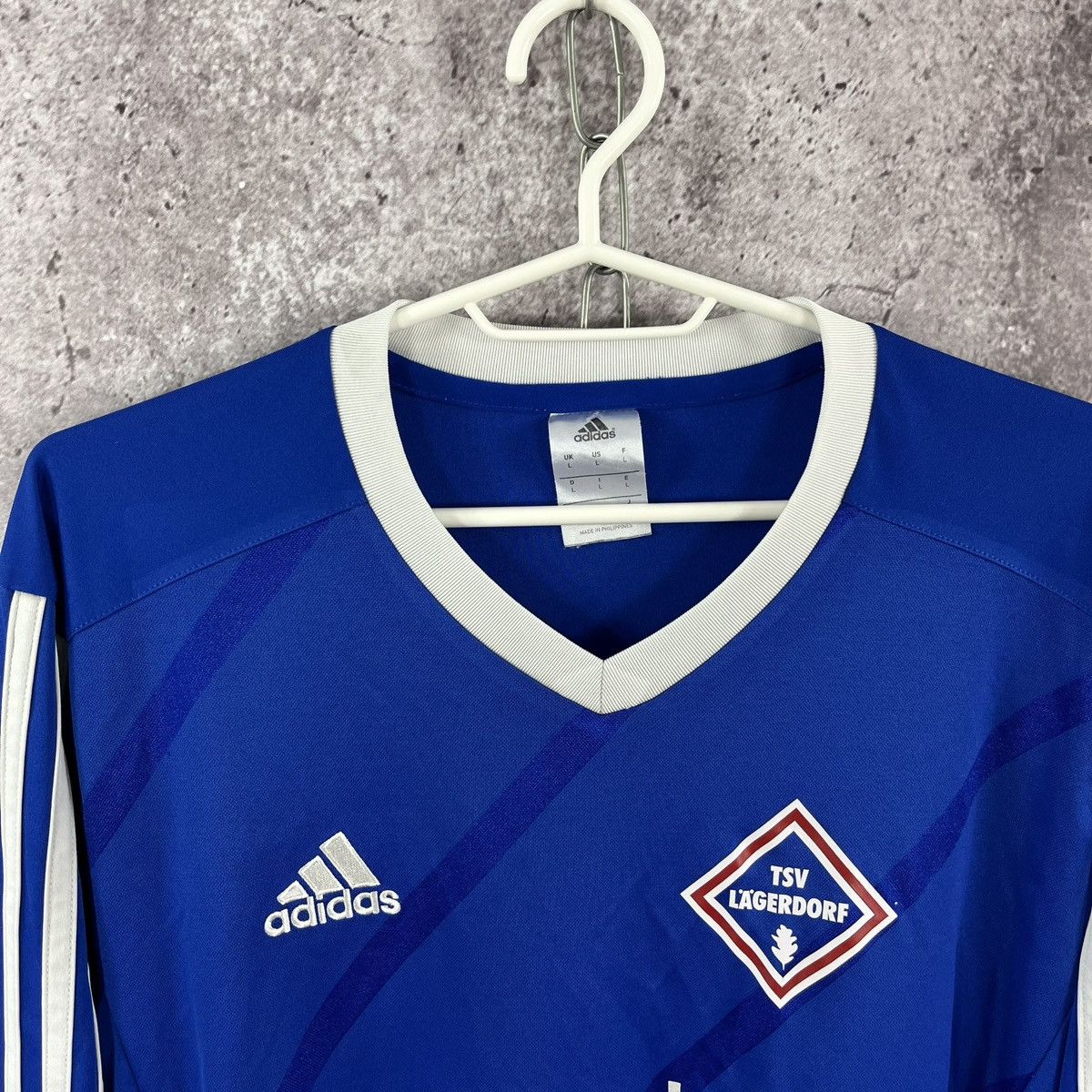 Adidas Adidas TSV Lagerdorf 2015/2016 Longsleeve Jersey Size L Size US L / EU 52-54 / 3 - 2 Thumbnail