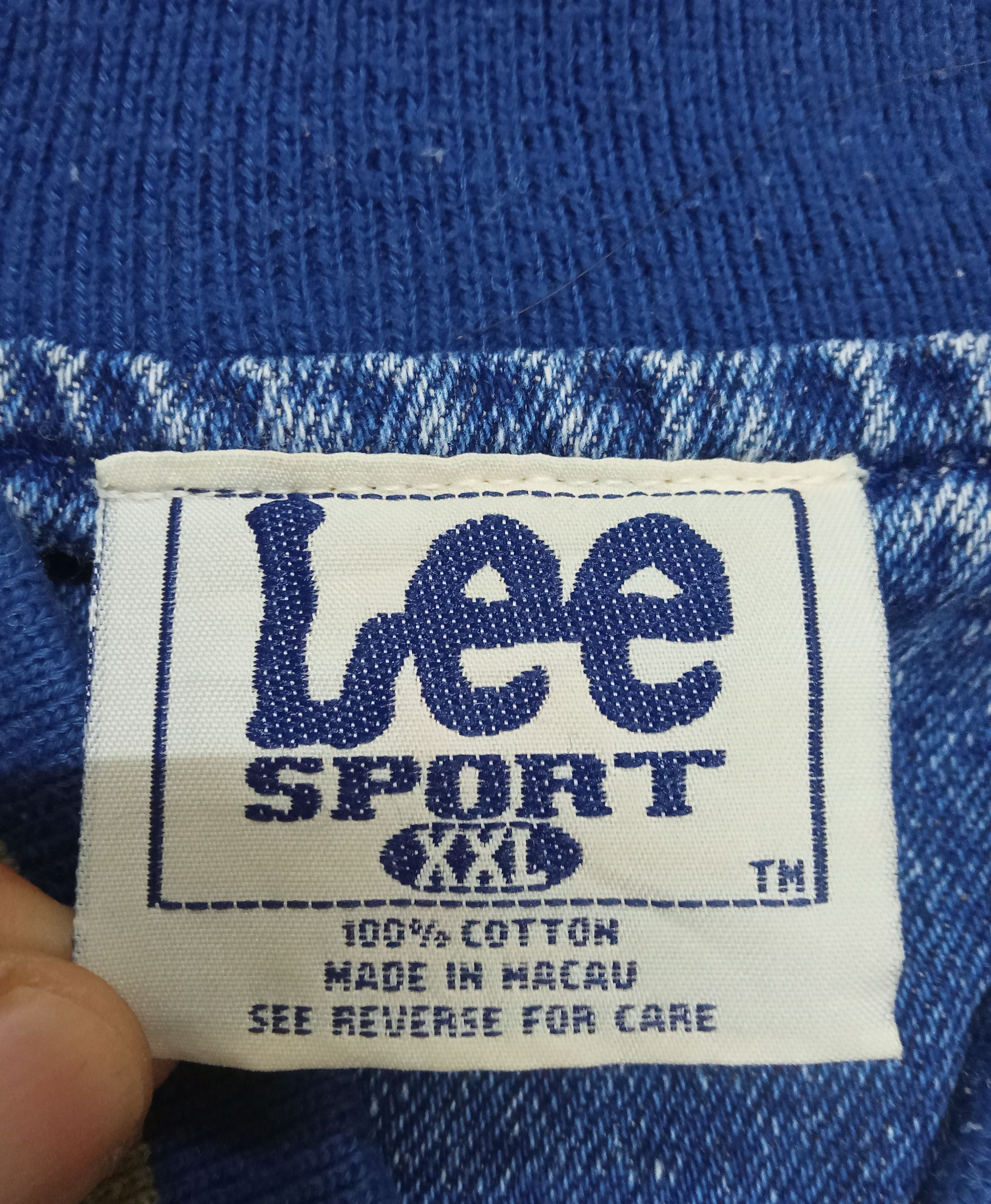 Lee Lee Sport x Utah Jazz Denim Varsity Vintage Jacket Size US XXL / EU 58 / 5 - 4 Thumbnail