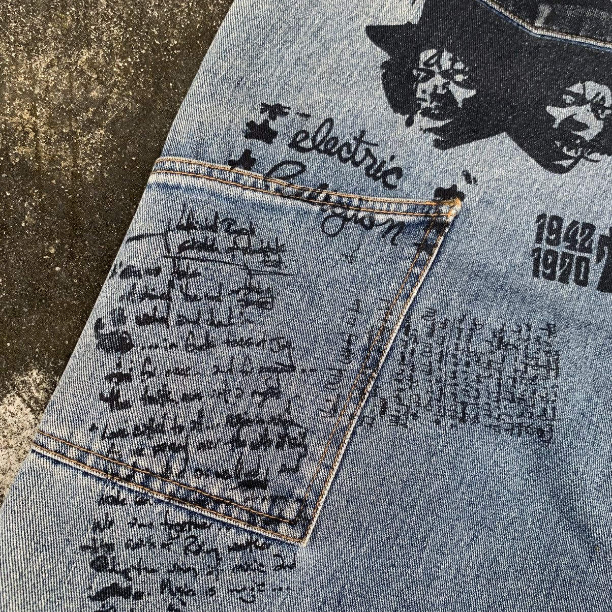 Ecko Unltd. Vintage Ecko Untld. x Jimi Hendrix Baggy Pants Size US 38 / EU 54 - 9 Thumbnail