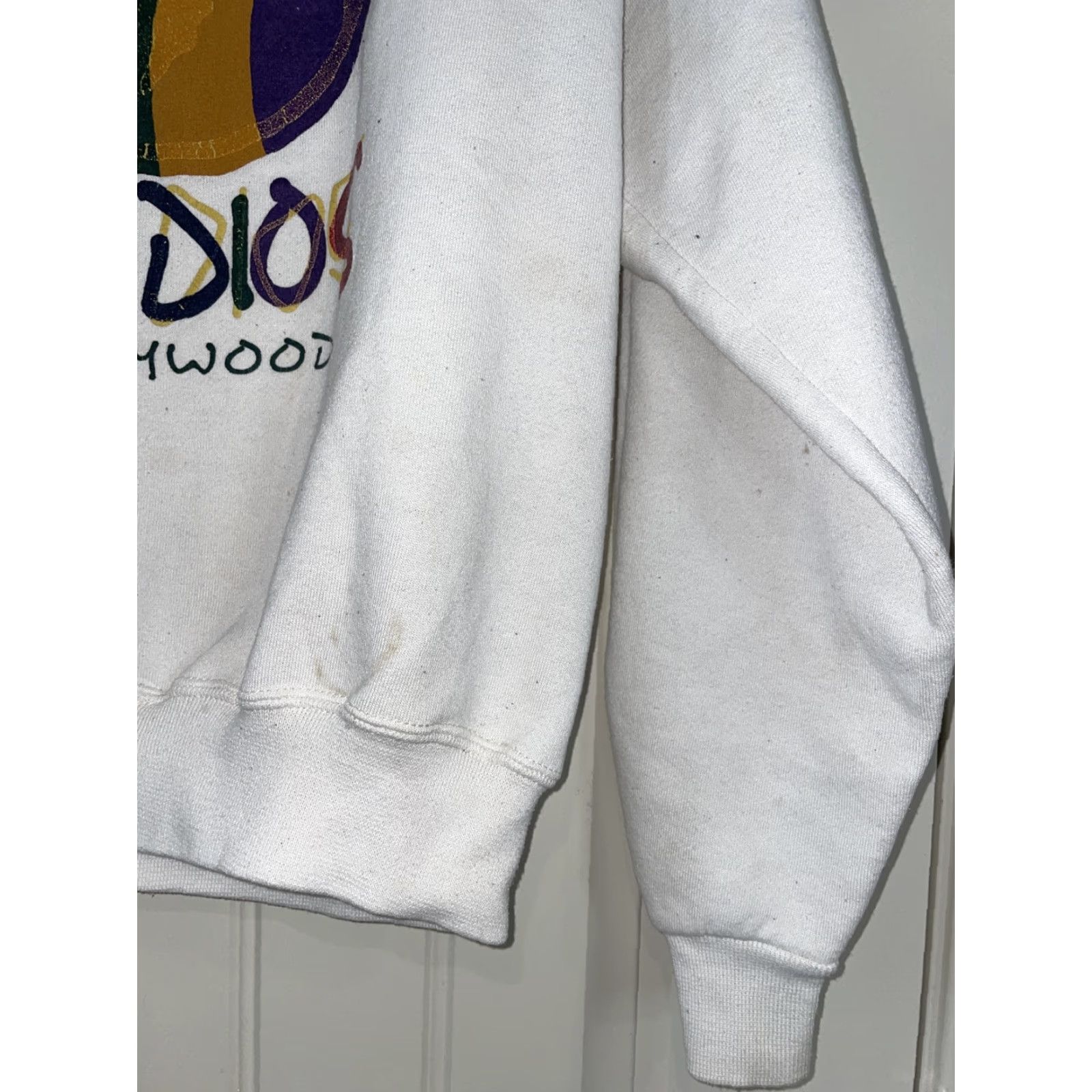 Globe VINTAGE Universal Studios Hollywood Crewneck World Globe 90s Theme Park Unisex M White Cotton Short Sleeve Logo Men Size US M / EU 48-50 / 2 - 6 Thumbnail