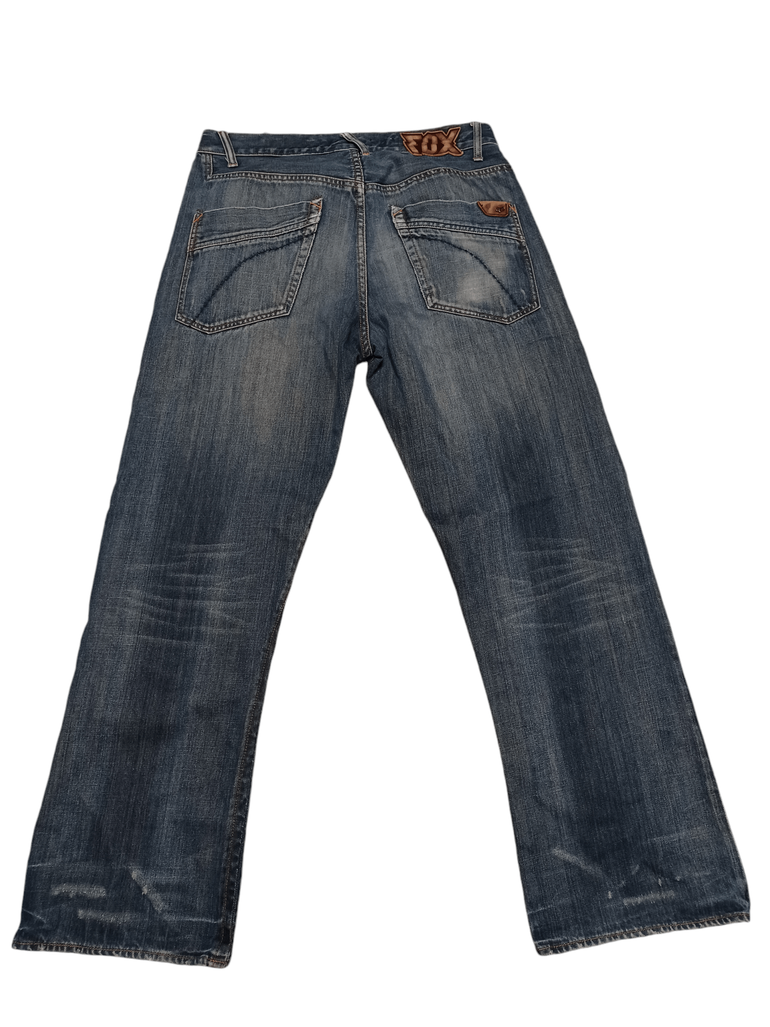 Fox Racing FOX DENIM WIDE JEANS DENIM 25 CM LEG OPENING! Size US 33 - 2 Thumbnail